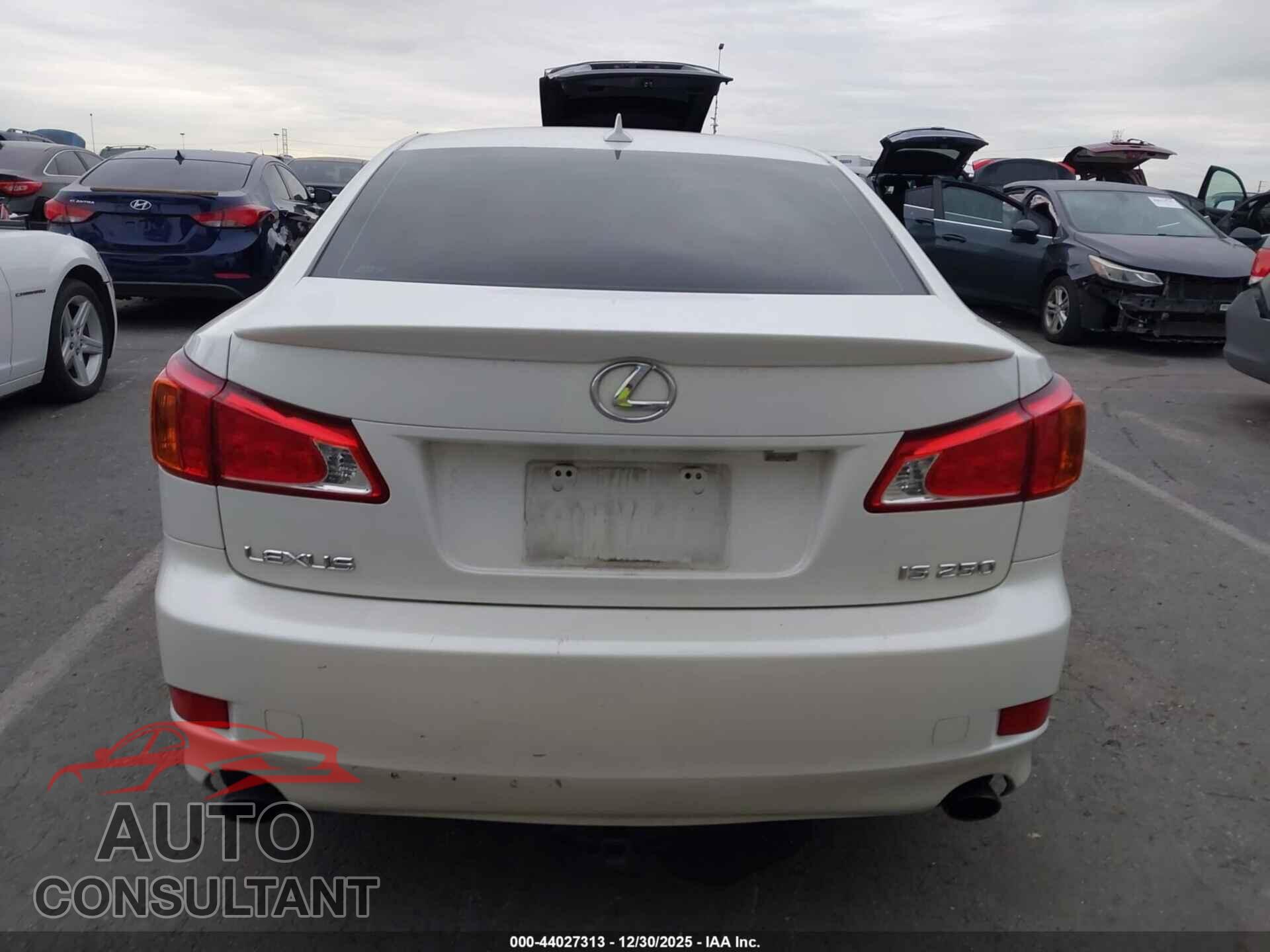 LEXUS IS 250 2010 - JTHBF5C29A5110114
