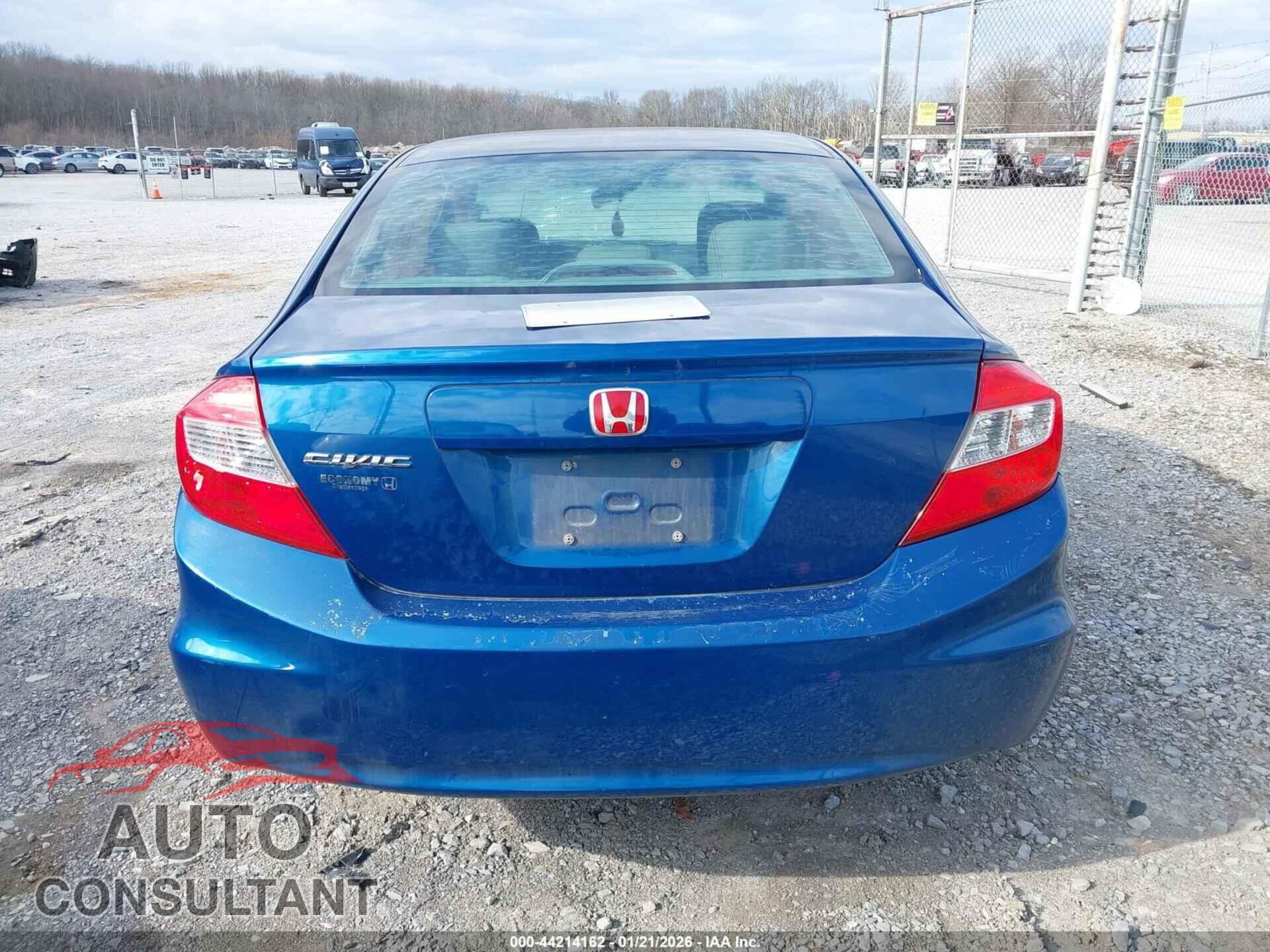 HONDA CIVIC 2012 - 19XFB2F87CE021064