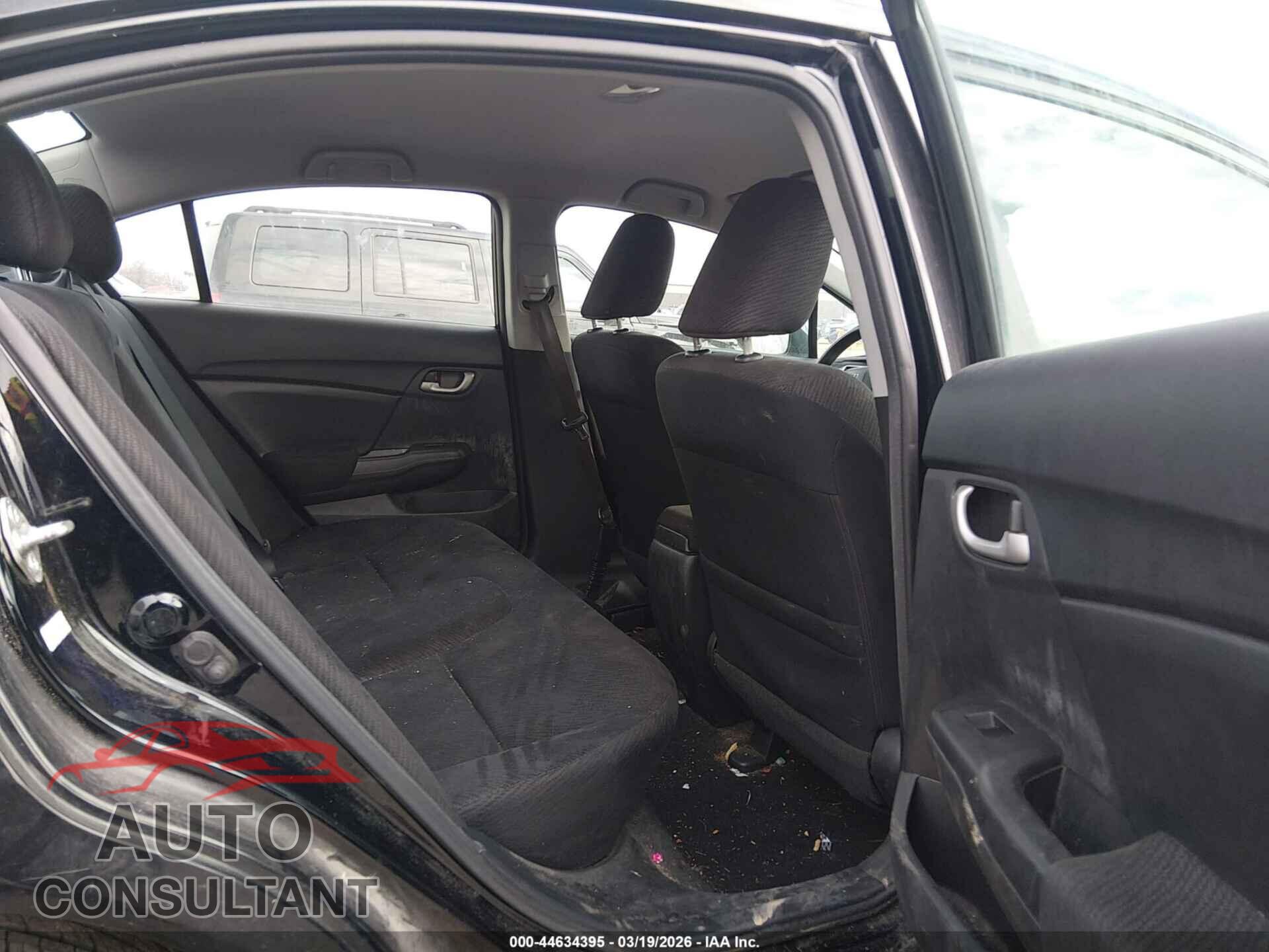 HONDA CIVIC 2013 - 19XFB2F57DE016258