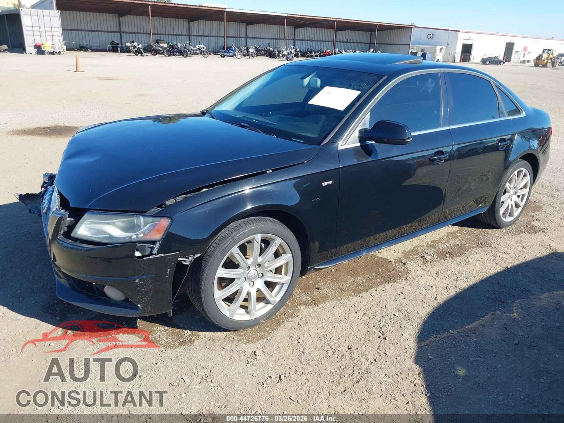 AUDI A4 2012 - WAUEFAFL3CA113822