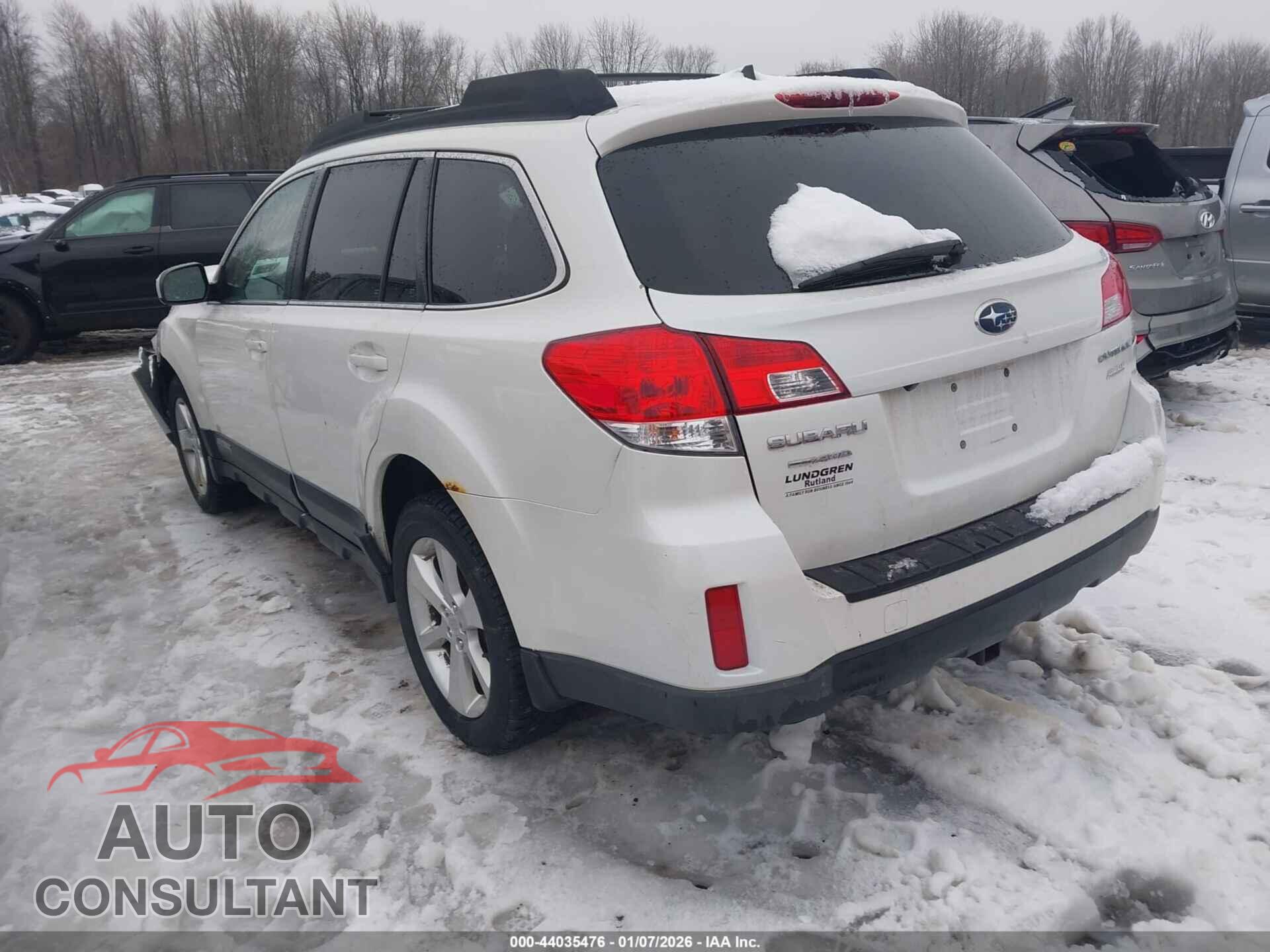 SUBARU OUTBACK 2014 - 4S4BRBLC6E3242714
