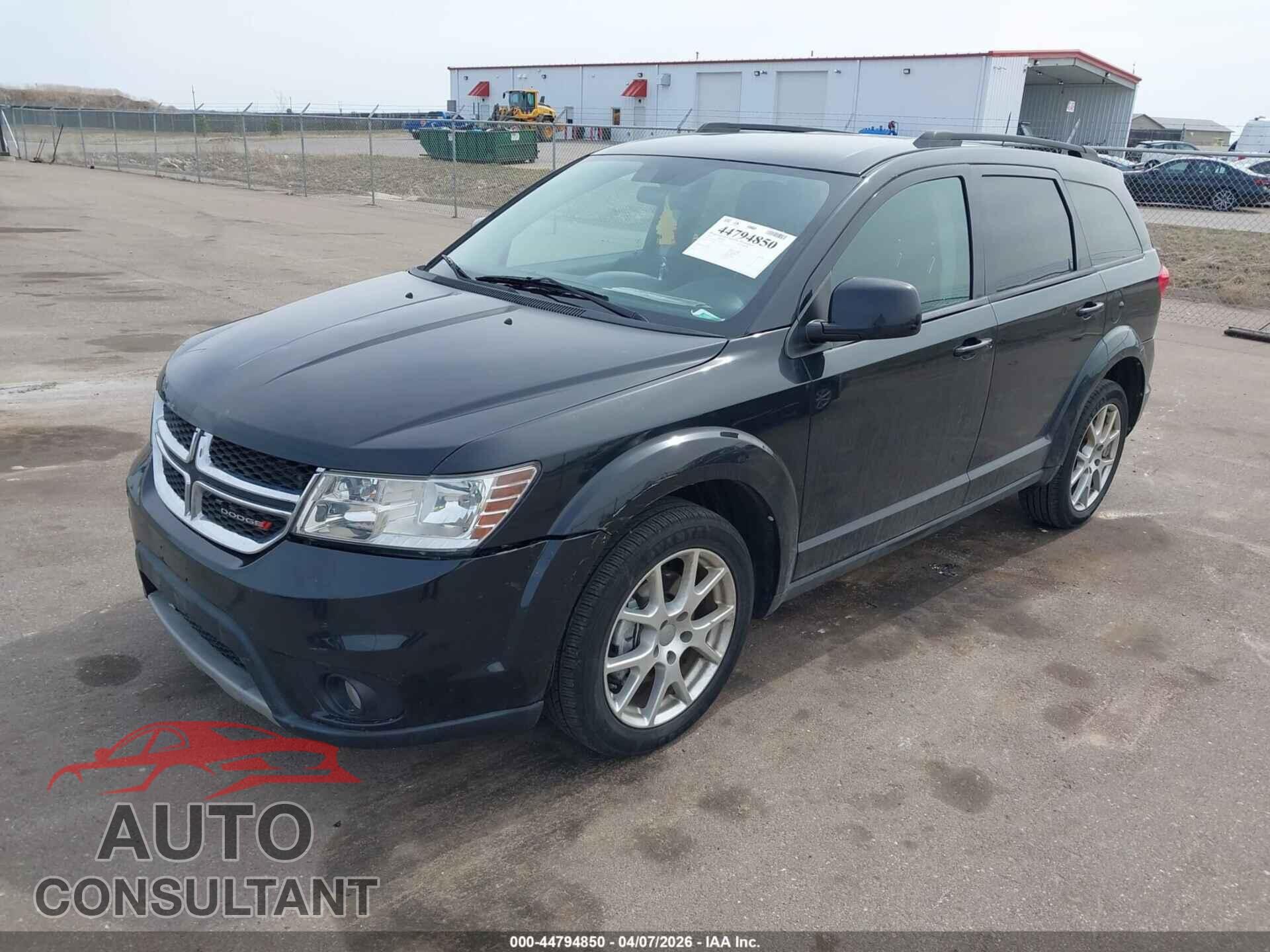 DODGE JOURNEY 2013 - 3C4PDCBB2DT602927