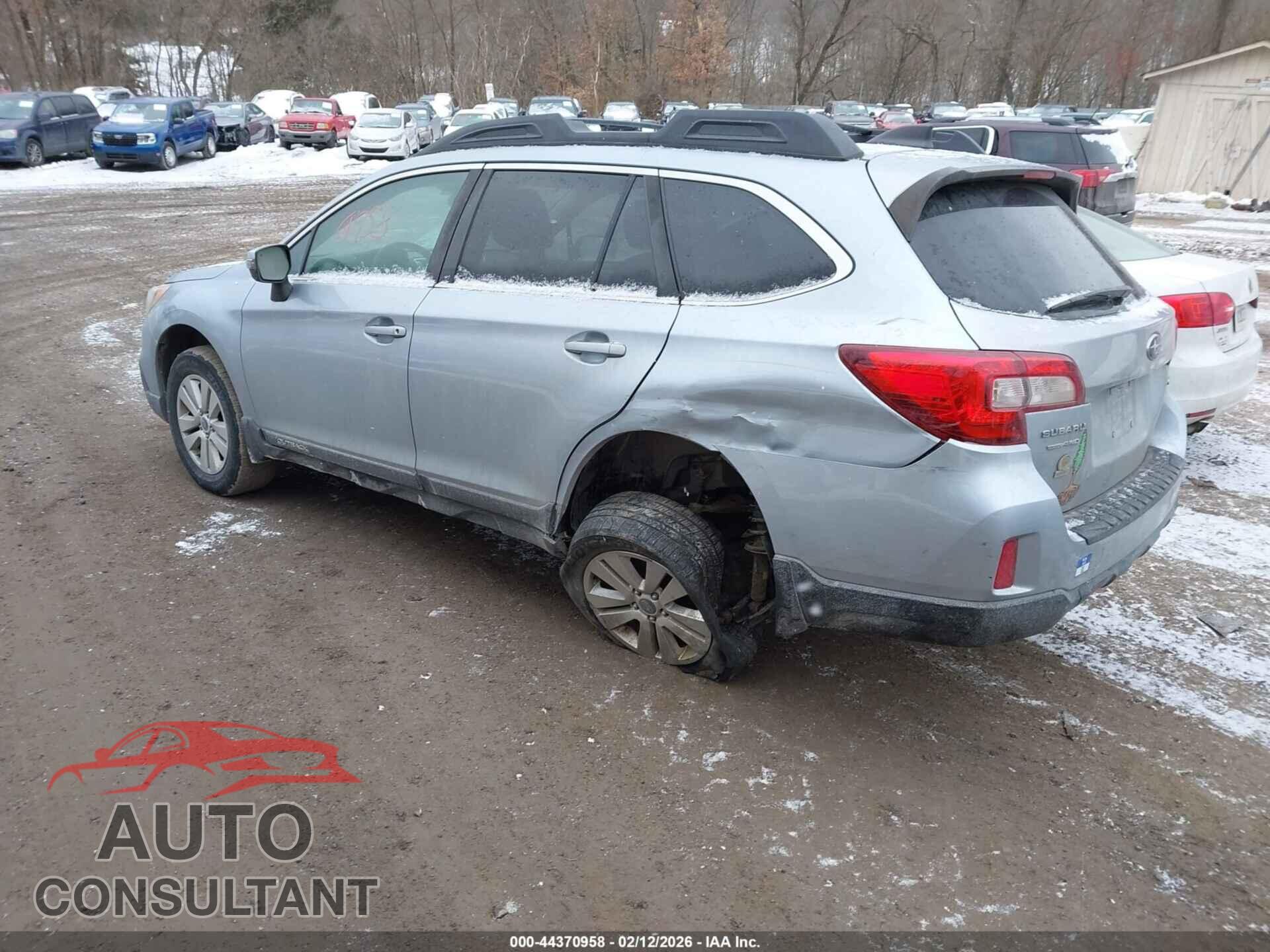 SUBARU OUTBACK 2017 - 4S4BSAFC0H3322332