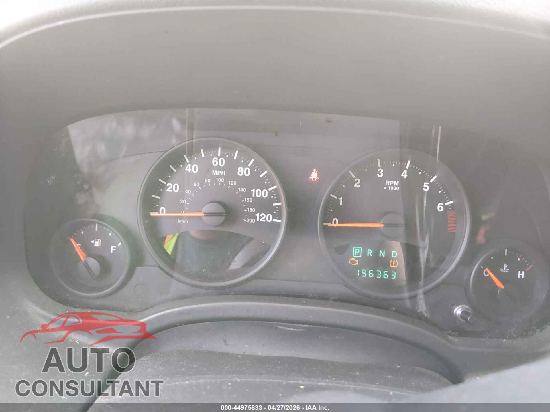 JEEP COMPASS 2012 - 1C4NJDEB1CD621877