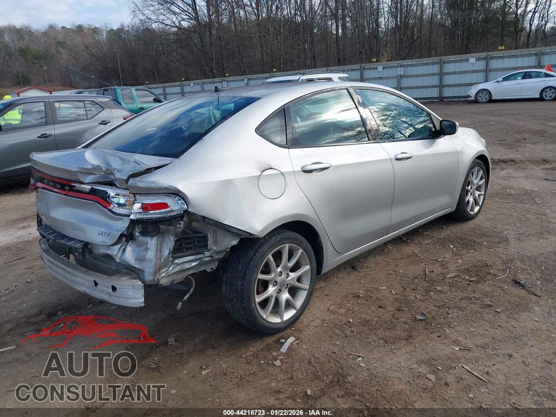 DODGE DART 2013 - 1C3CDFBA0DD240534