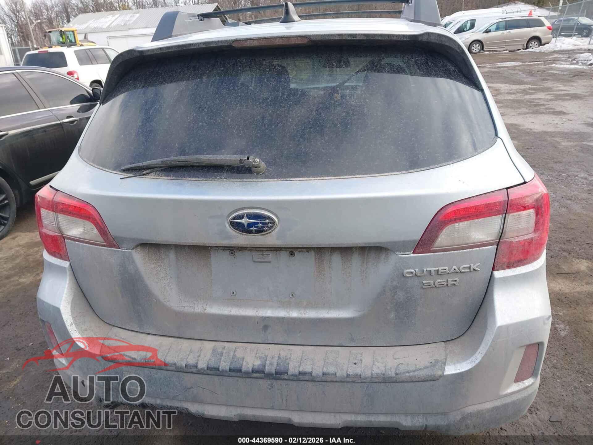 SUBARU OUTBACK 2016 - 4S4BSENC4G3288564