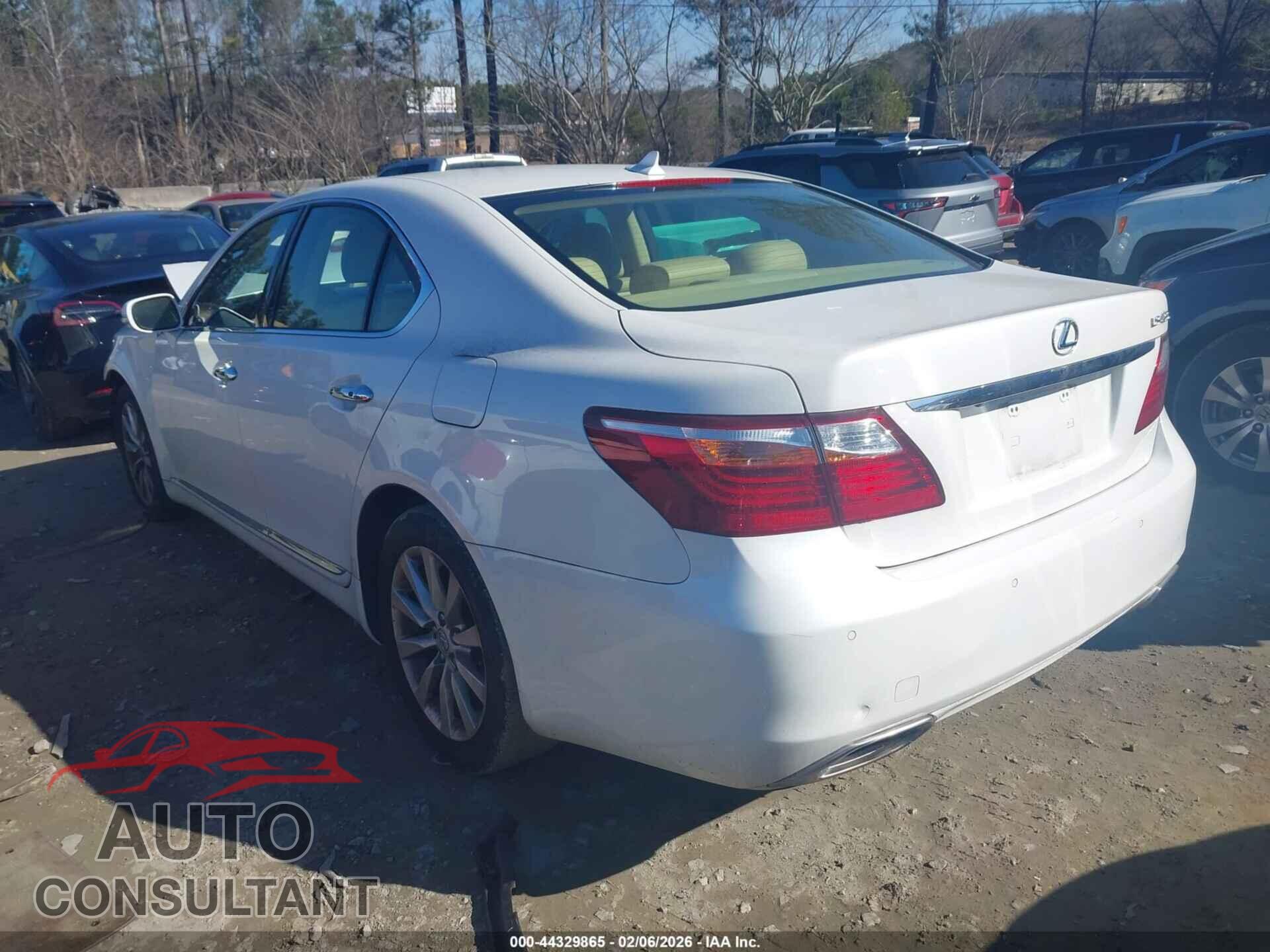 LEXUS LS 460 2012 - JTHBL5EF5C5113409