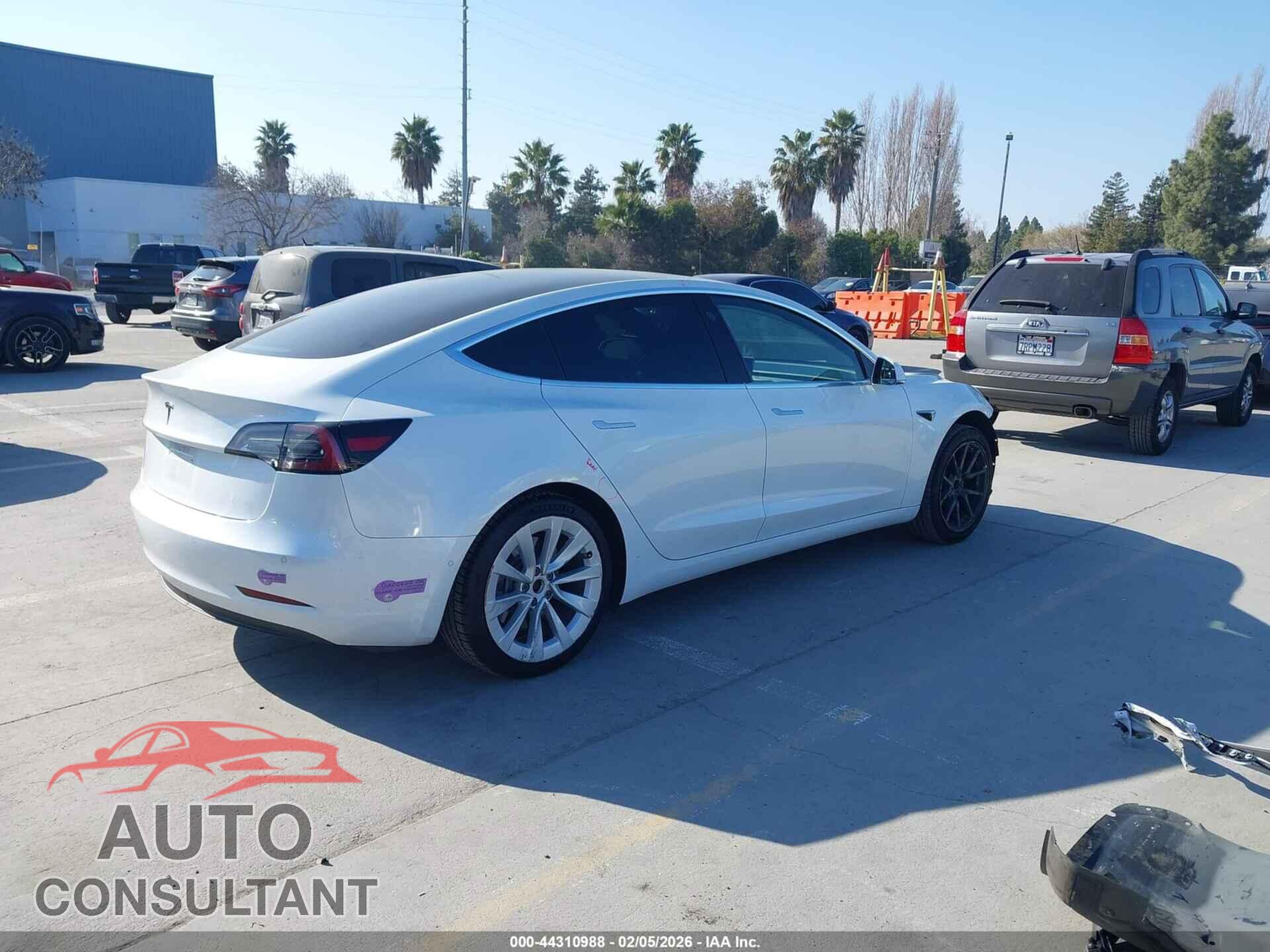 TESLA MODEL 3 2019 - 5YJ3E1EA5KF401604
