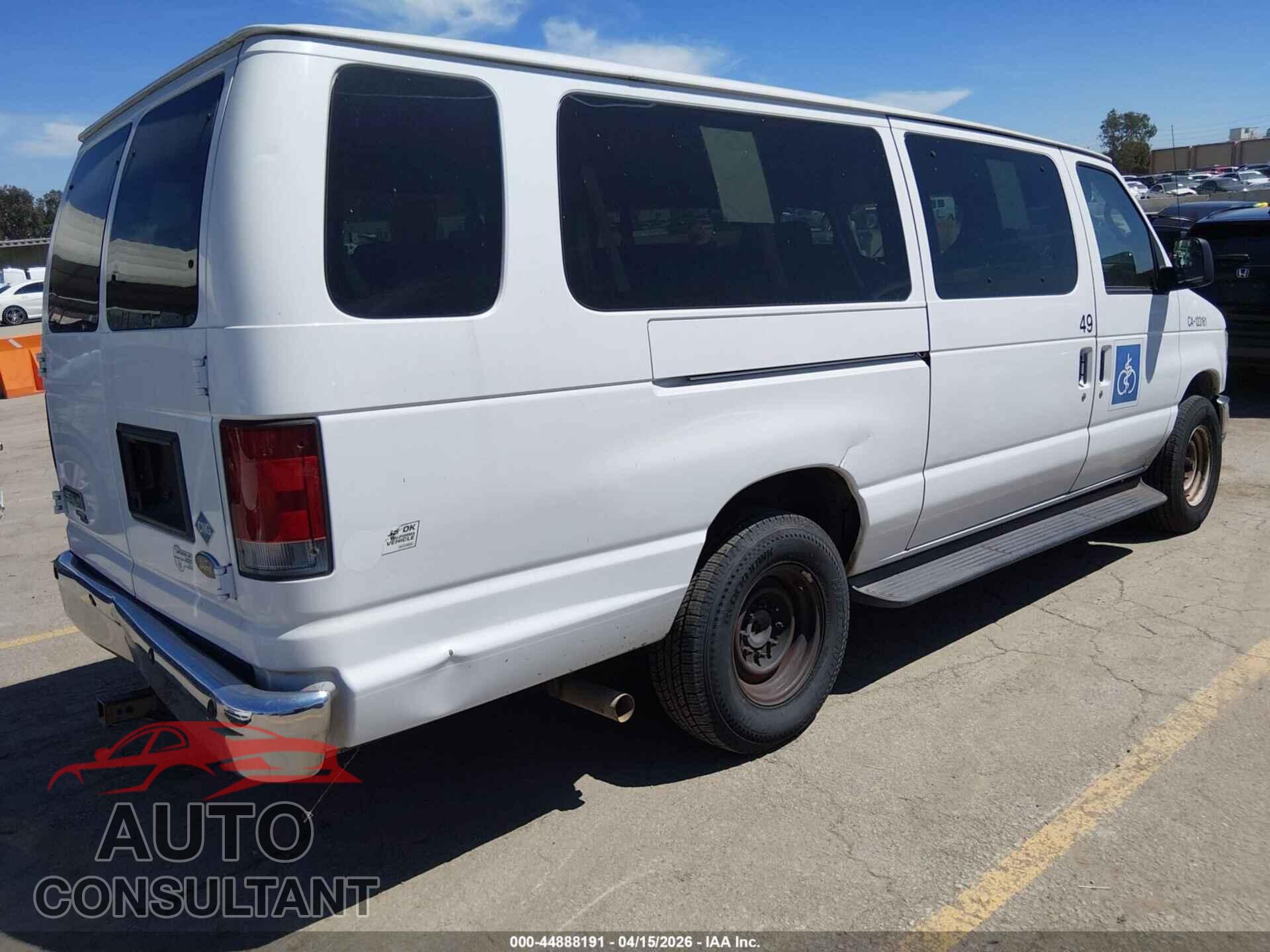 FORD E-350 SUPER DUTY 2012 - 1FBSS3BL0CDB10141