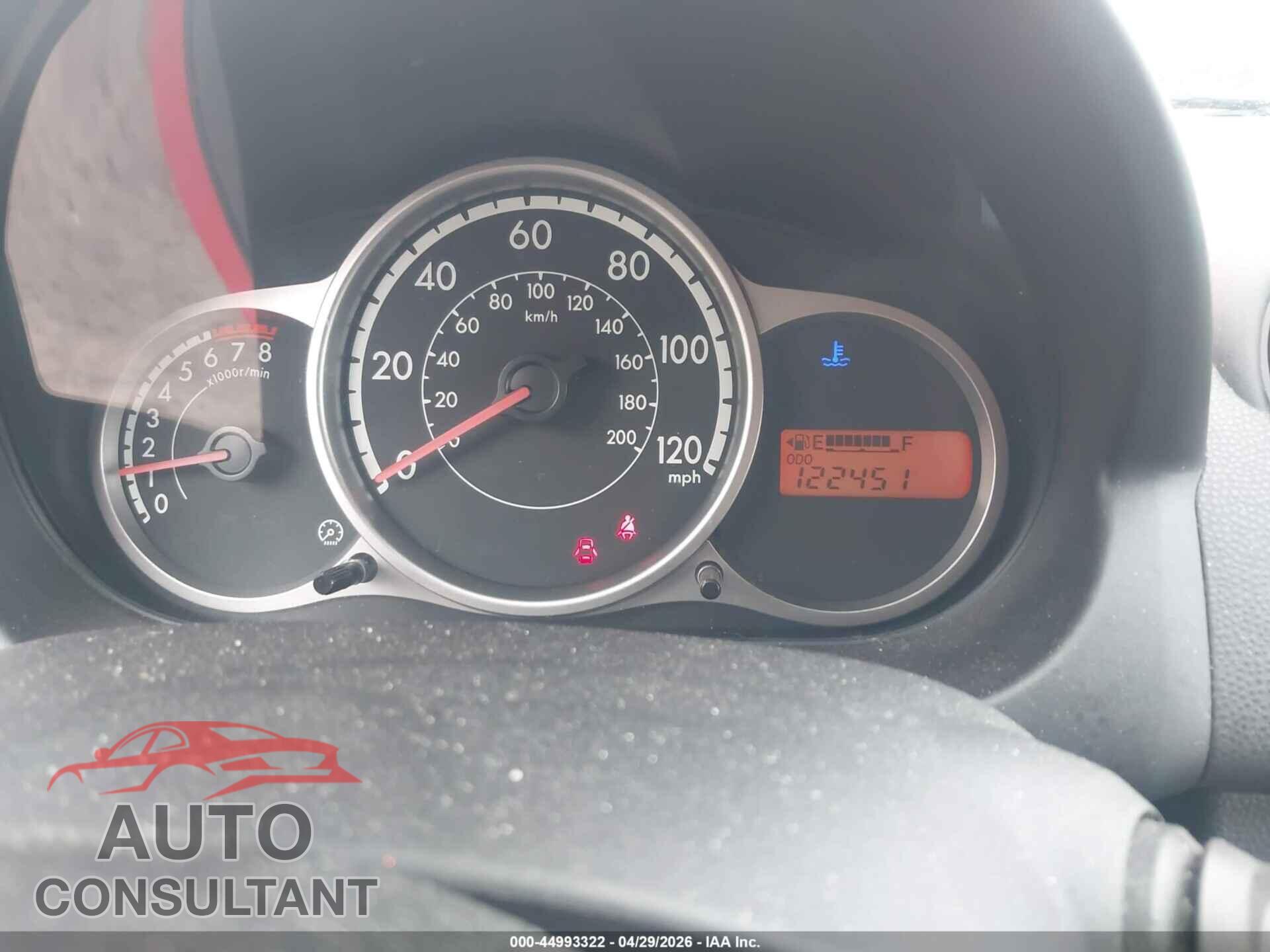 MAZDA MAZDA2 2012 - JM1DE1KY4C0137488