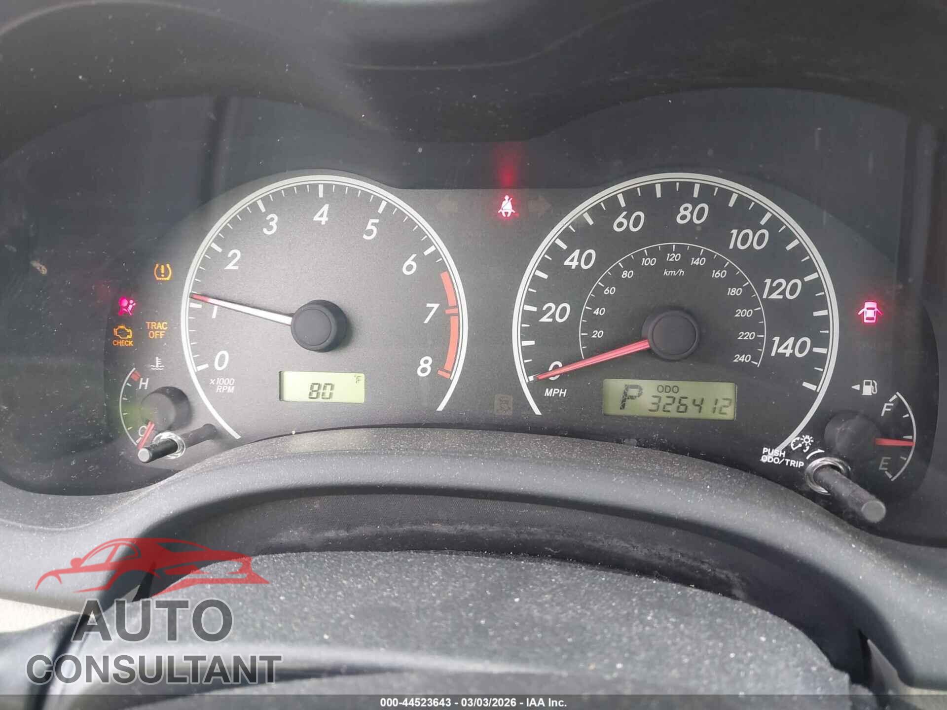 TOYOTA COROLLA 2011 - 2T1BU4EEXBC737742