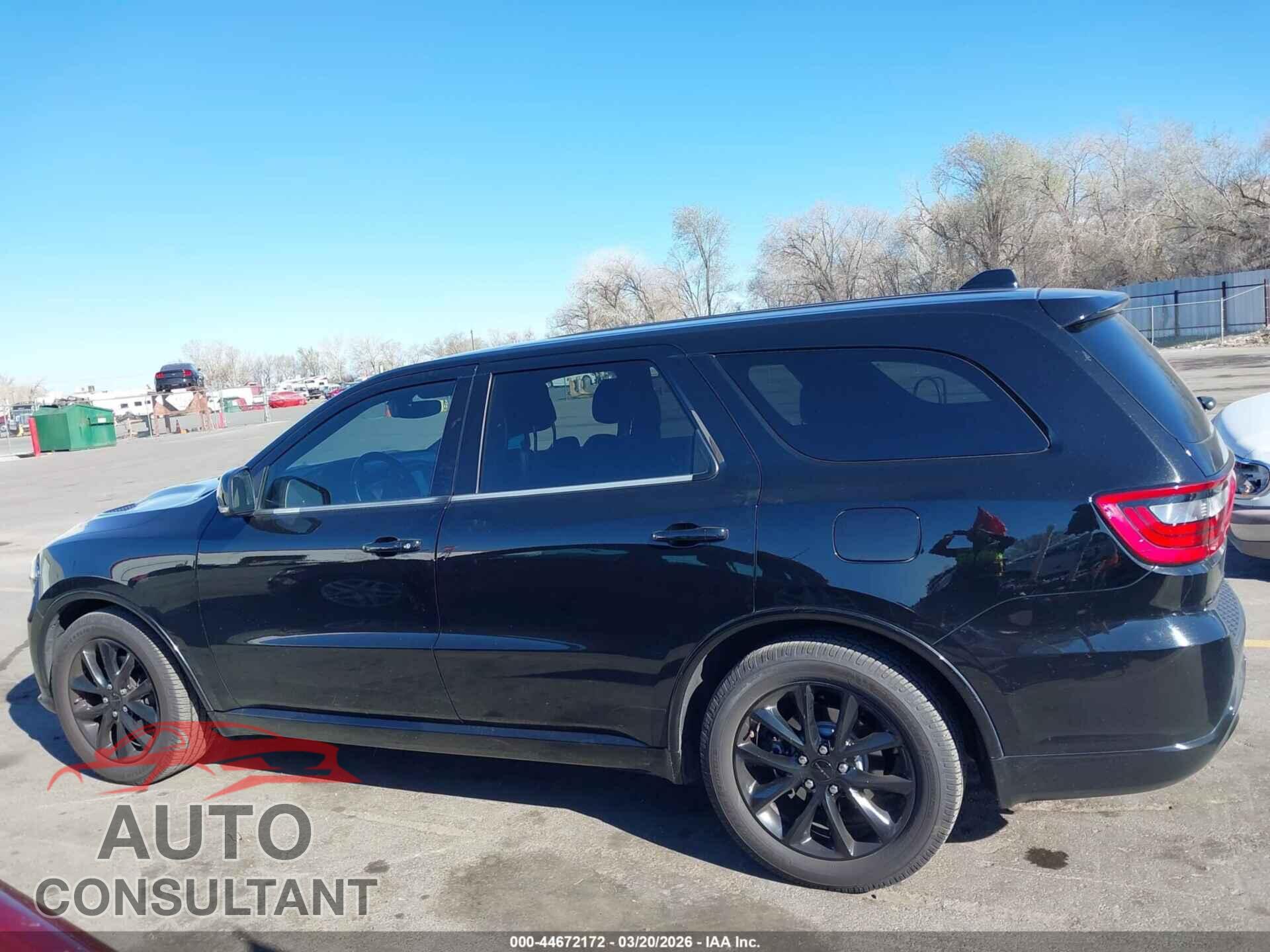 DODGE DURANGO 2018 - 1C4SDHCT9JC114628