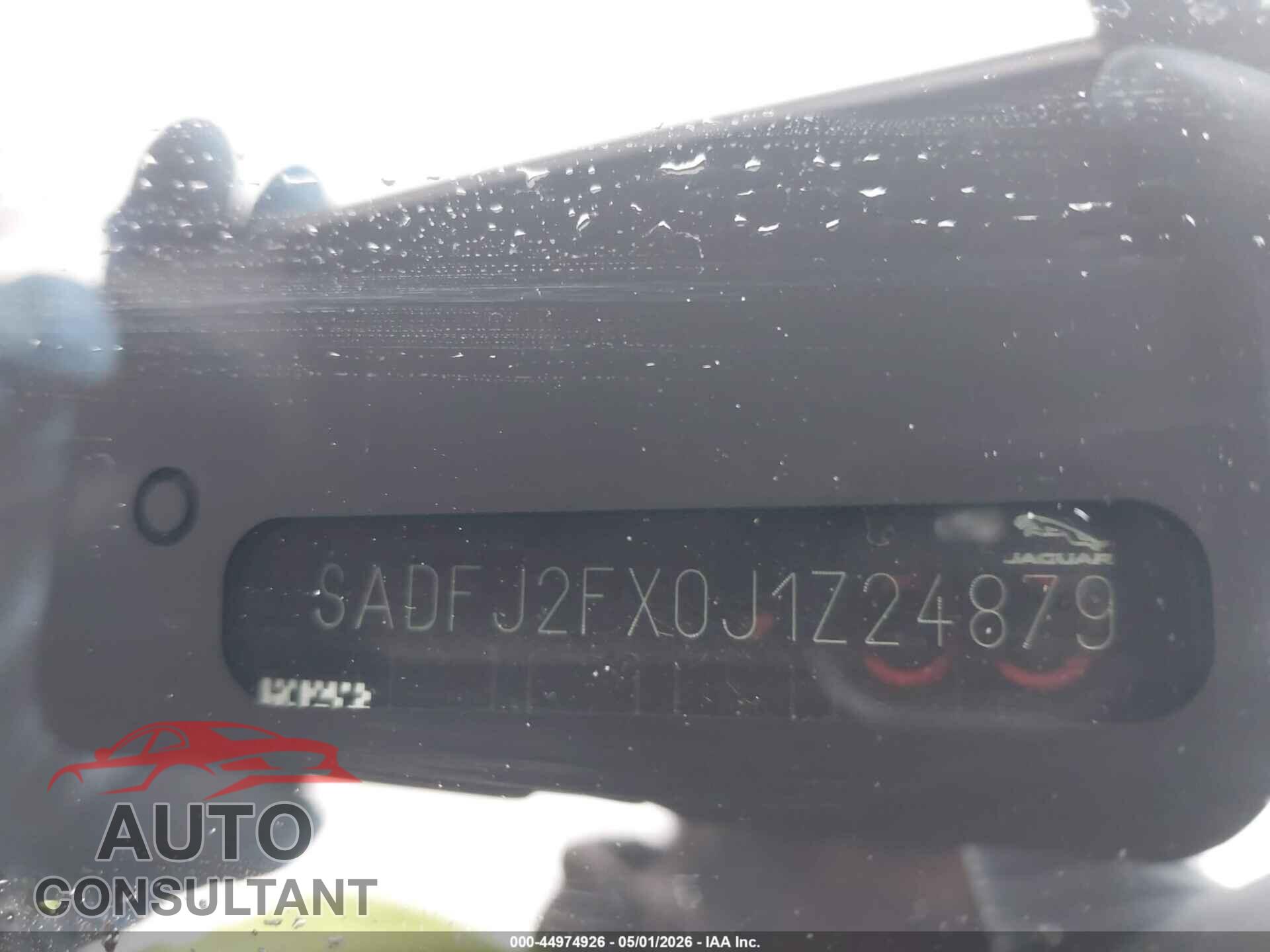 JAGUAR E-PACE 2018 - SADFJ2FX0J1Z24879