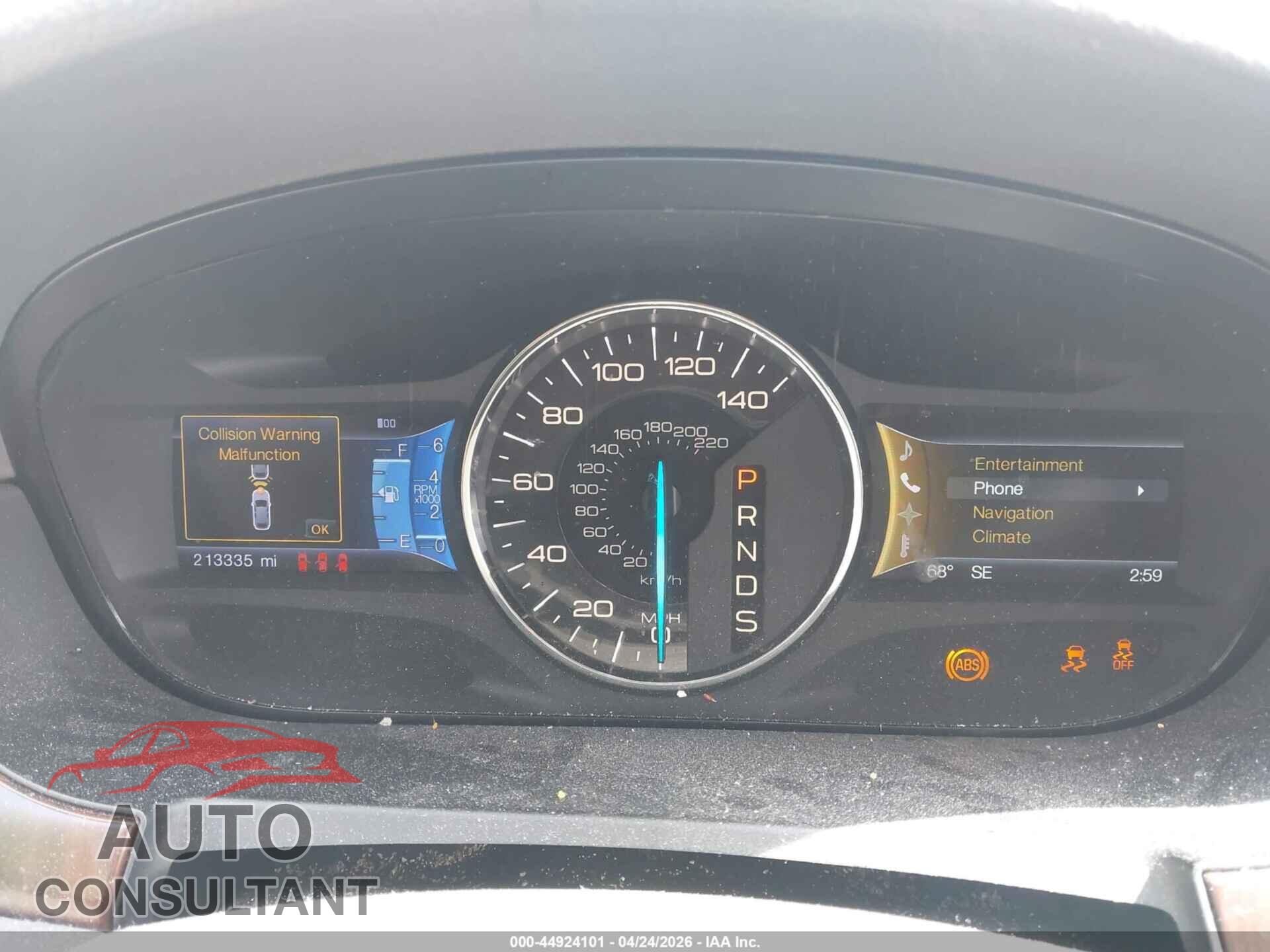 FORD EDGE 2013 - 2FMDK3KC0DBB63025