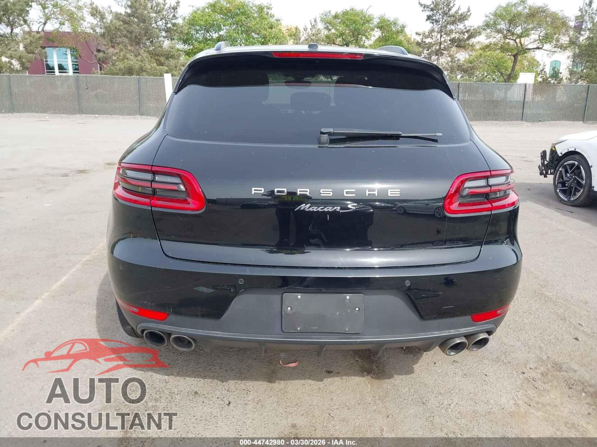 PORSCHE MACAN 2016 - WP1AB2A53GLB49823