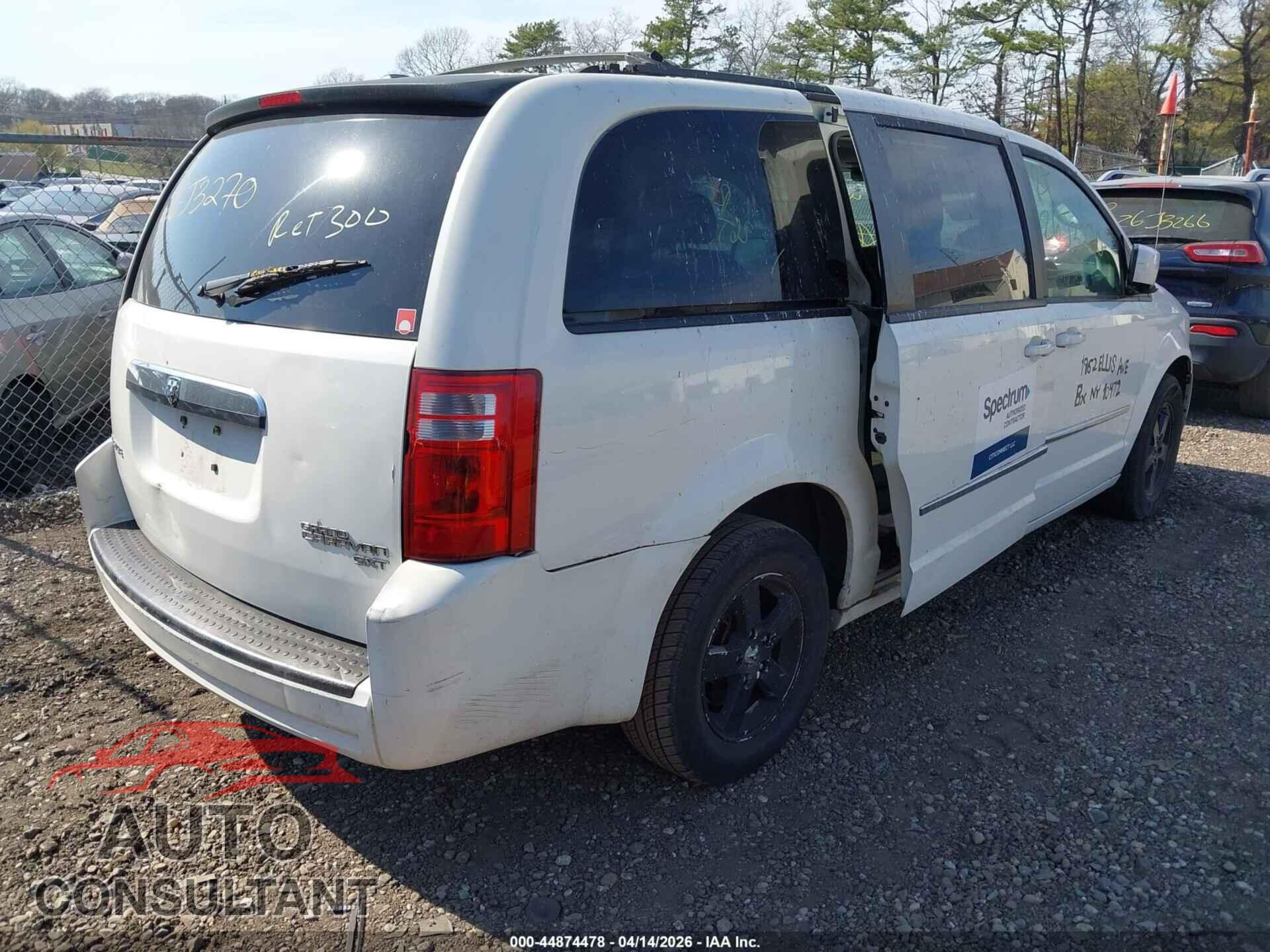 DODGE GRAND CARAVAN 2010 - 2D4RN5D19AR484592
