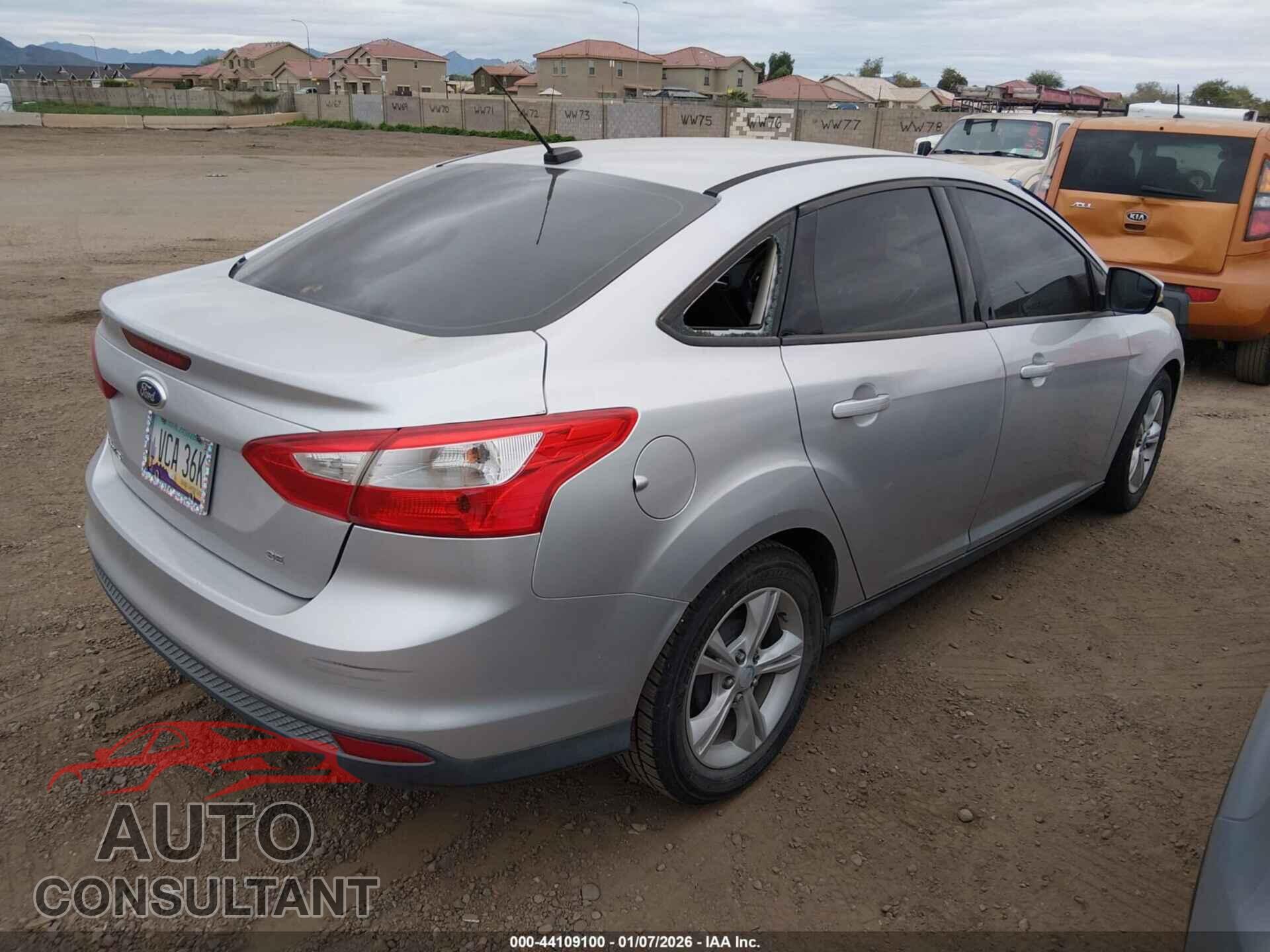 FORD FOCUS 2013 - 1FADP3F26DL240302