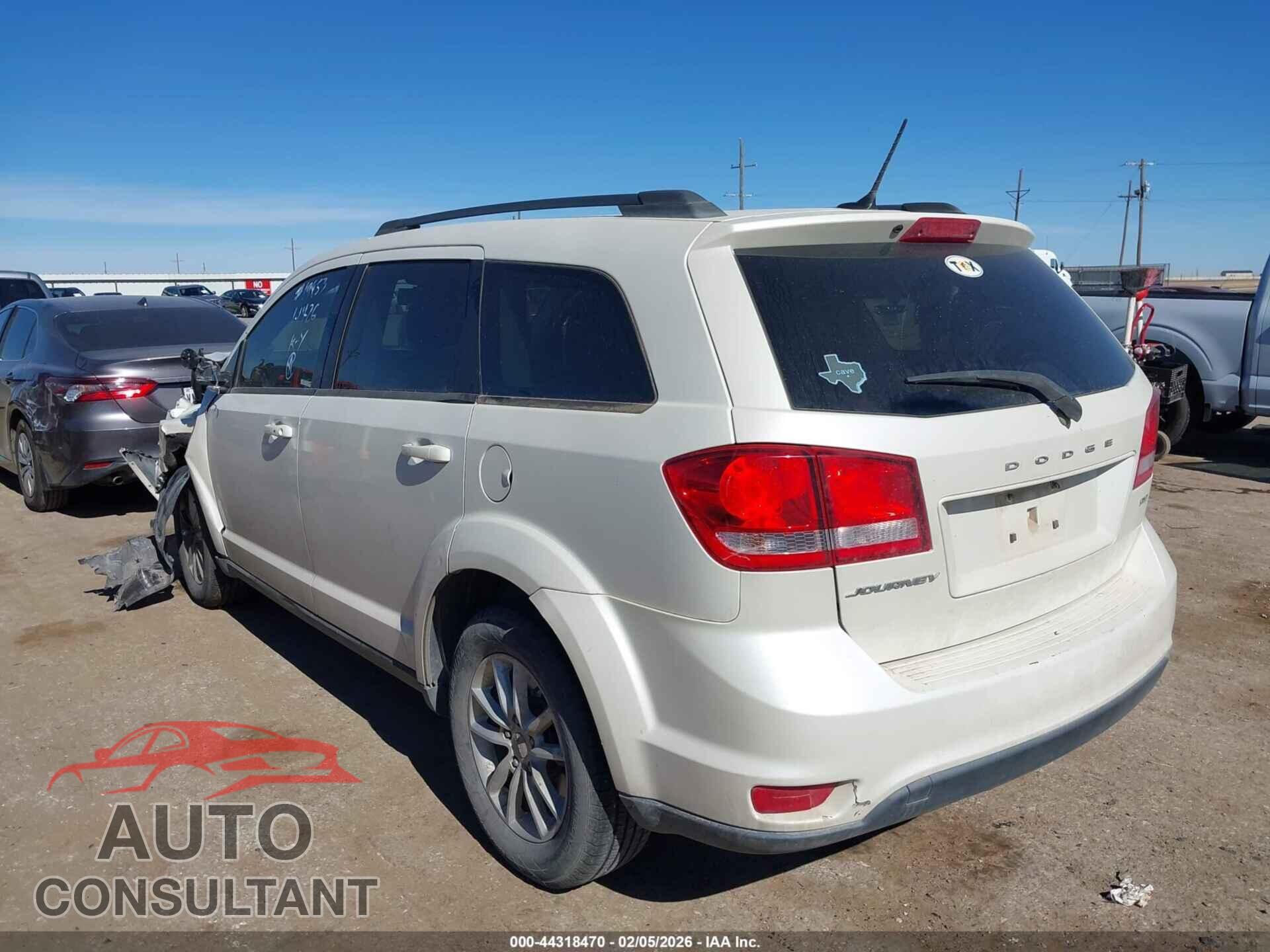DODGE JOURNEY 2015 - 3C4PDCBB7FT525362