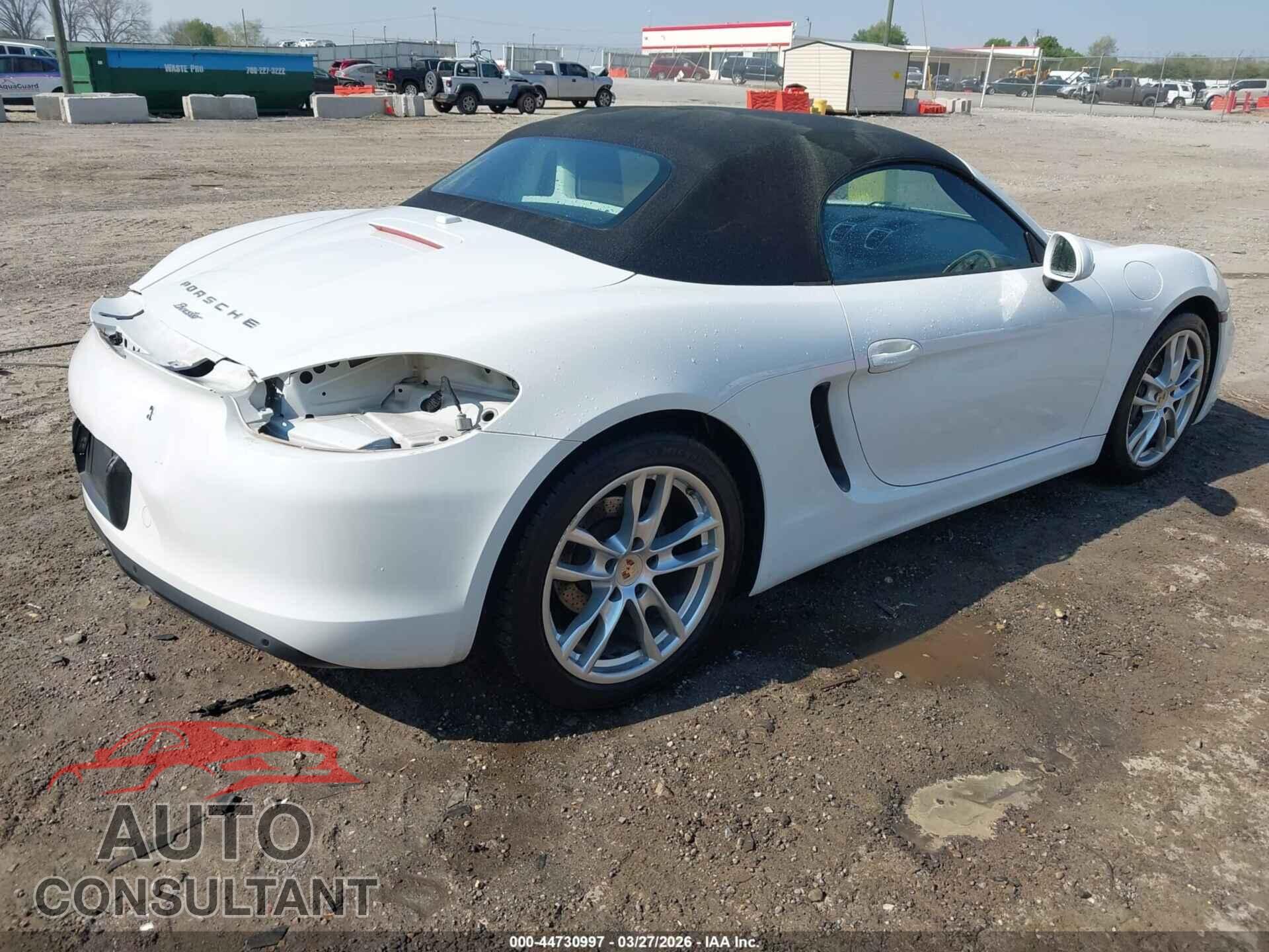 PORSCHE BOXSTER 2013 - WP0CA2A88DS112615