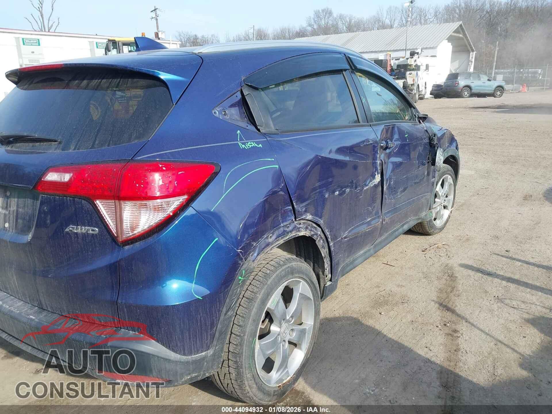 HONDA HR-V 2017 - 3CZRU6H75HM732014