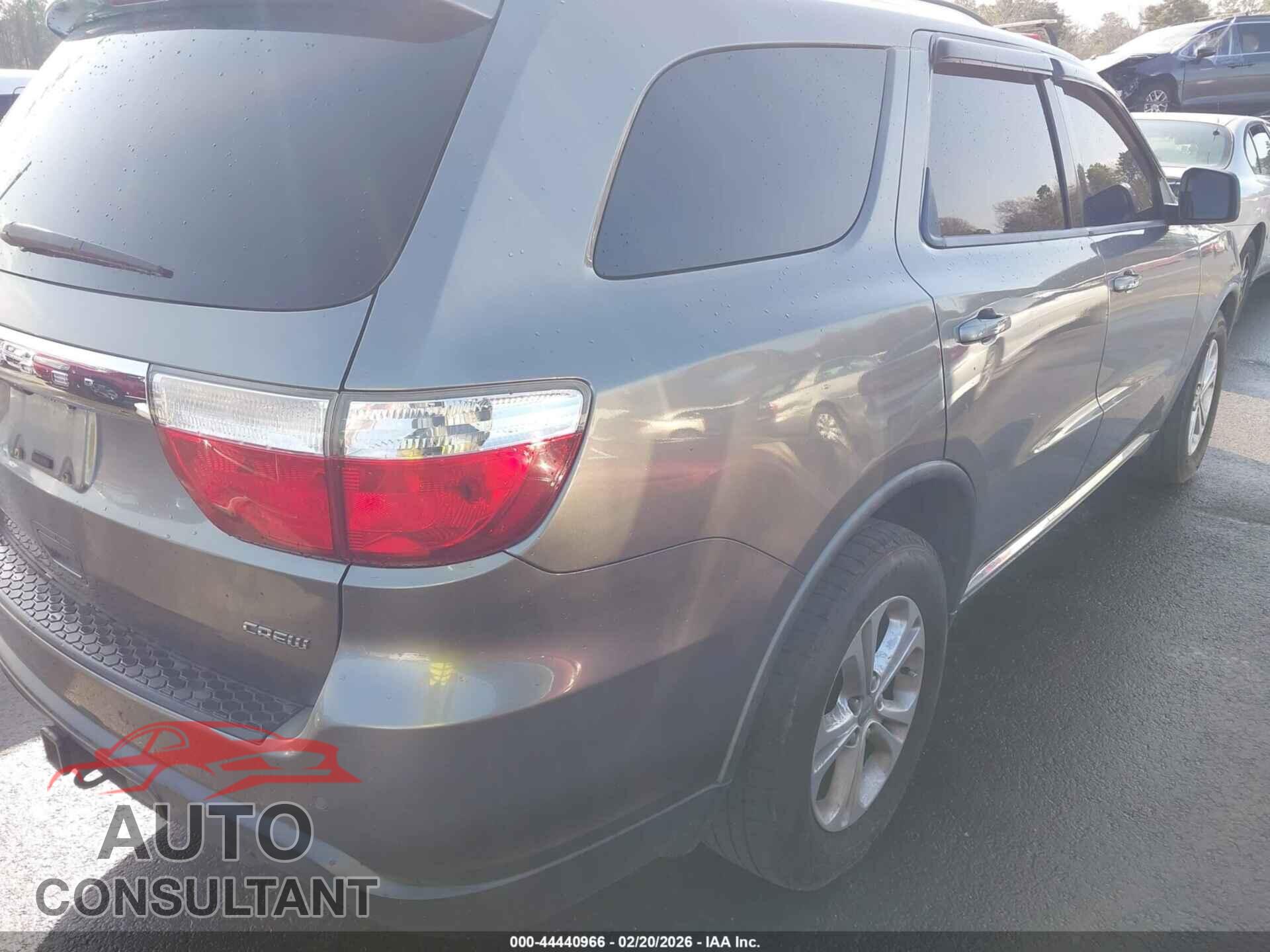 DODGE DURANGO 2012 - 1C4SDHDT6CC181804