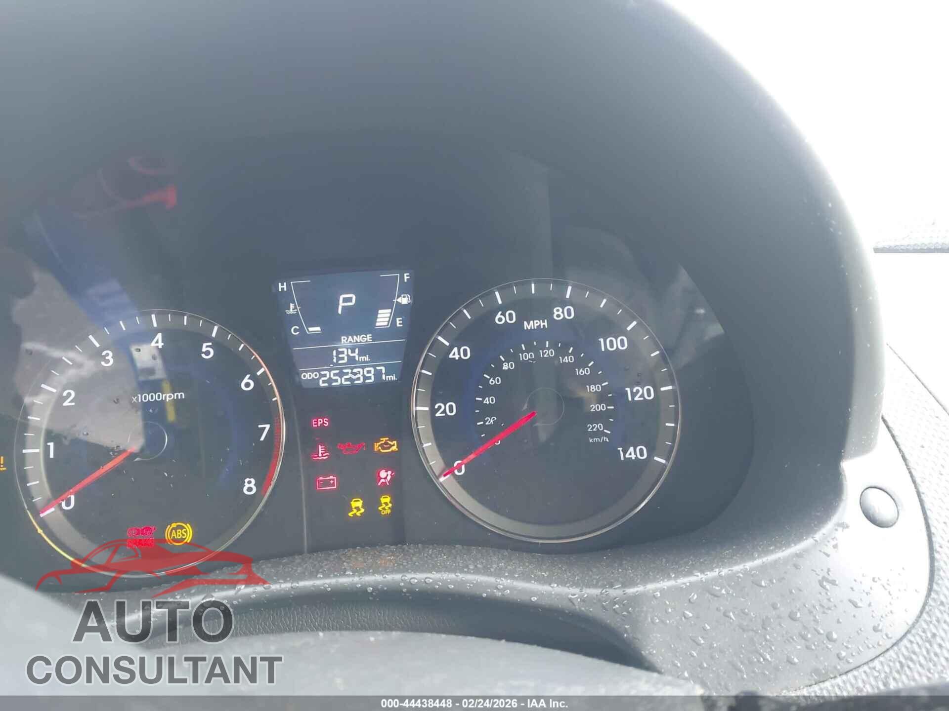 HYUNDAI ACCENT 2013 - KMHCT4AE7DU445643