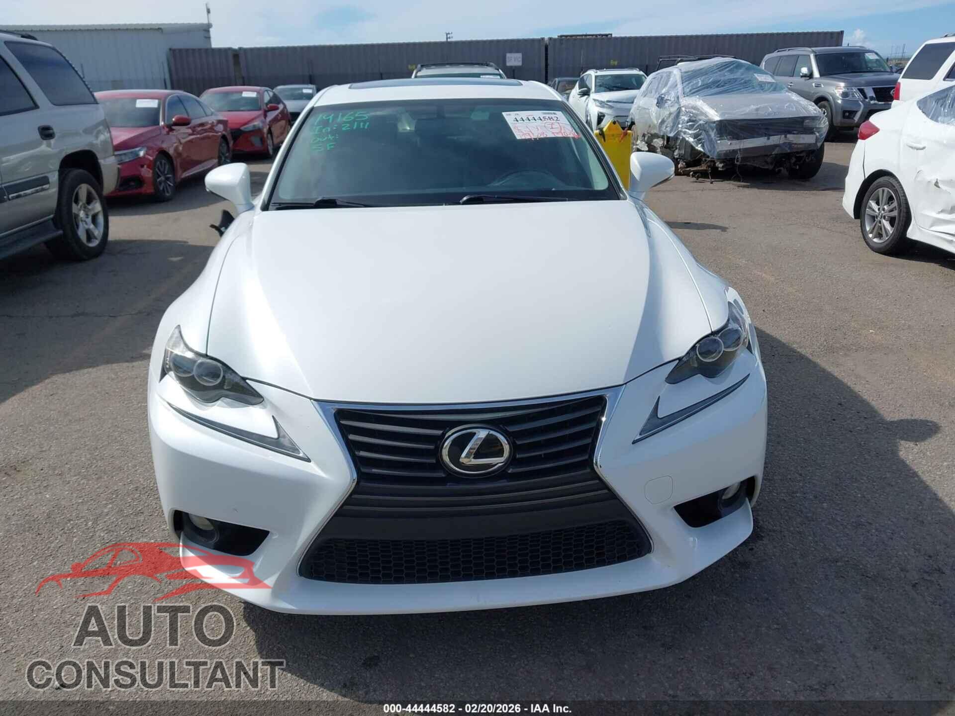 LEXUS IS 250 2014 - JTHBF1D2XE5015736