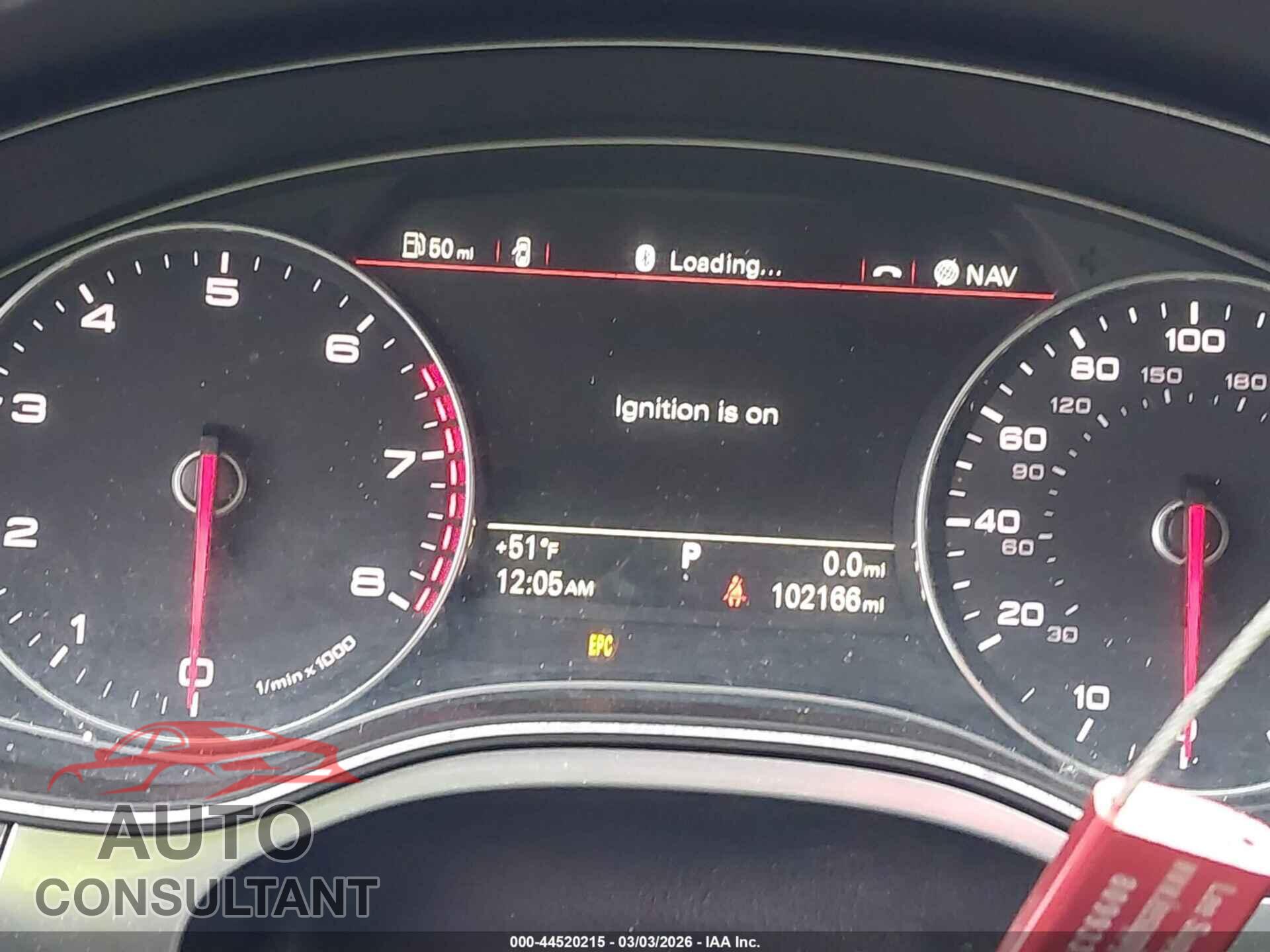 AUDI A7 2012 - WAU2GAFC5CN141064