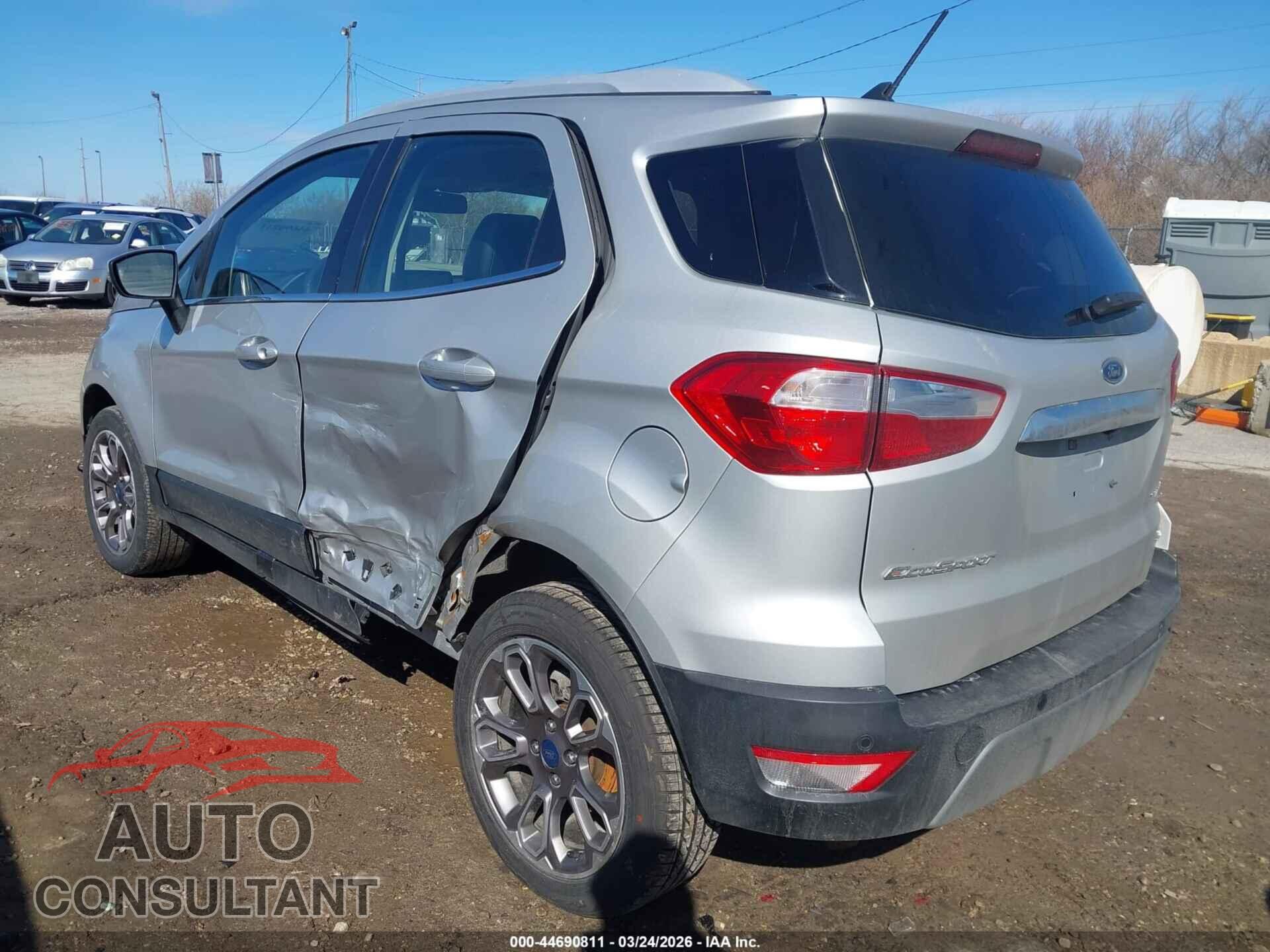 FORD ECOSPORT 2020 - MAJ6S3KL0LC316293