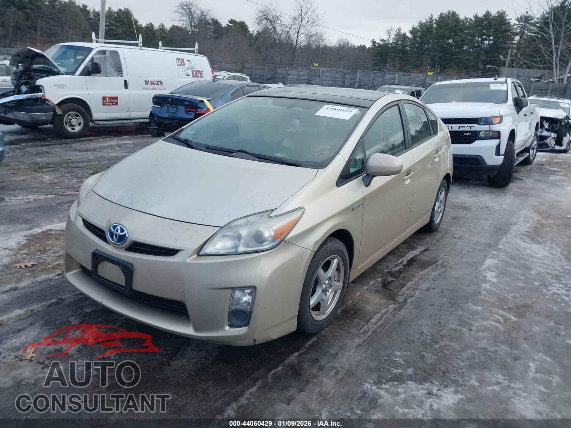 TOYOTA PRIUS 2010 - JTDKN3DU2A0073283