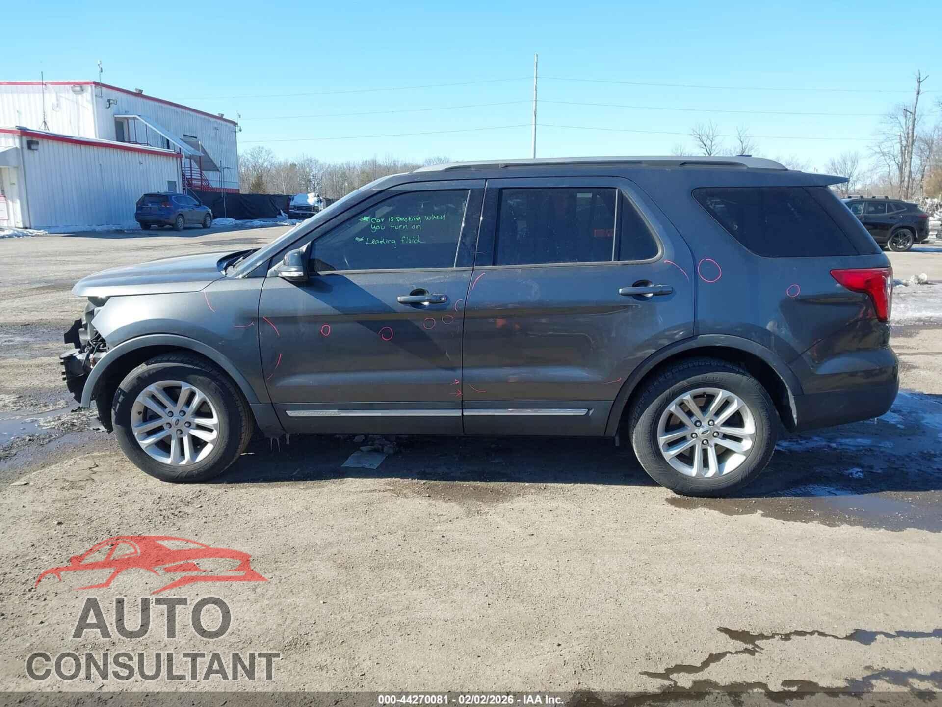 FORD EXPLORER 2017 - 1FM5K7D86HGD36744