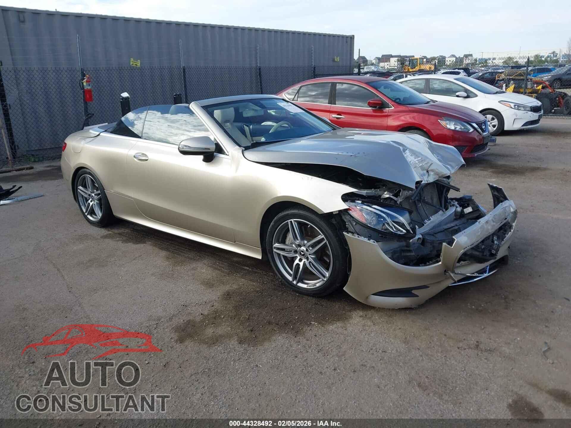 MERCEDES-BENZ E 450 2019 - WDD1K6HB7KF080734