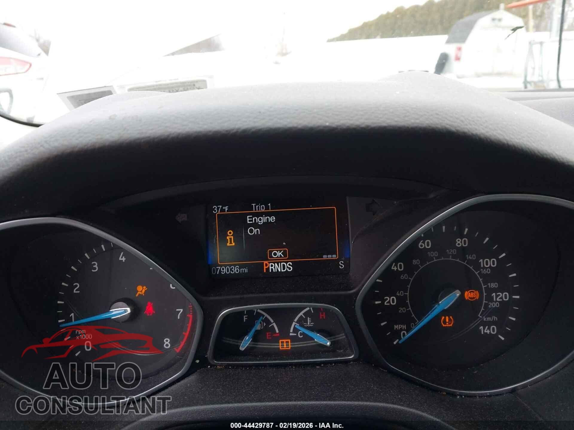 FORD FOCUS 2017 - 1FADP3FEXHL256034