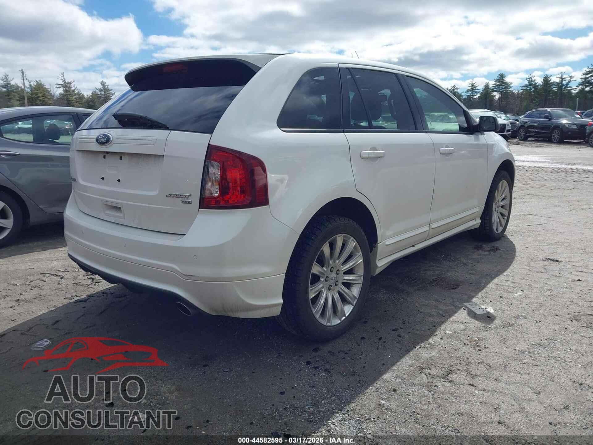 FORD EDGE 2012 - 2FMDK4AKXCBA75886