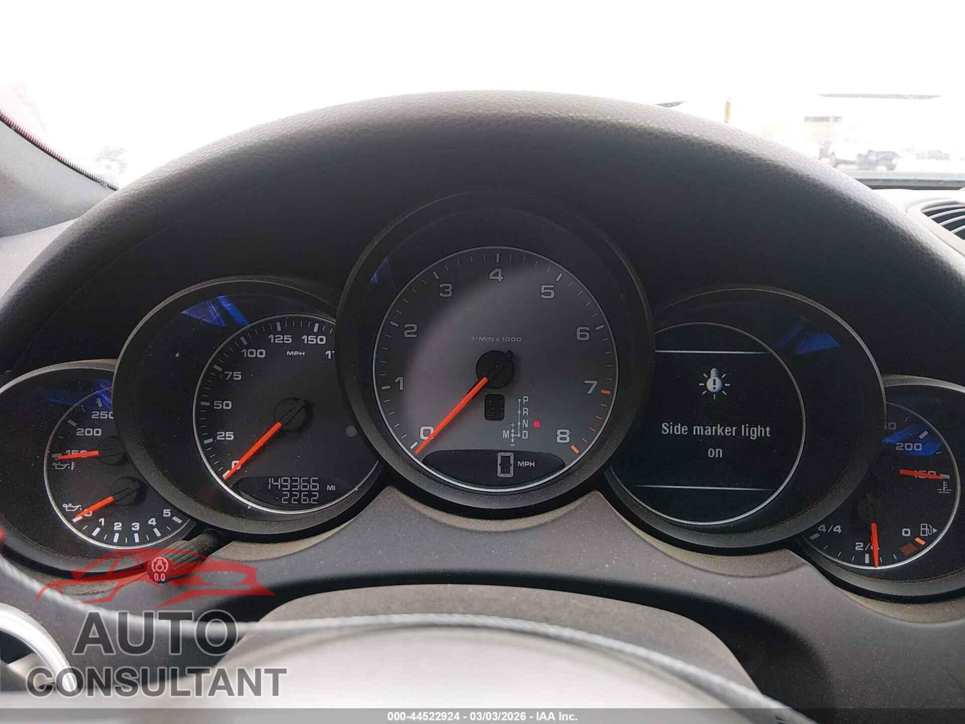 PORSCHE CAYENNE 2016 - WP1AB2A28GLA96350