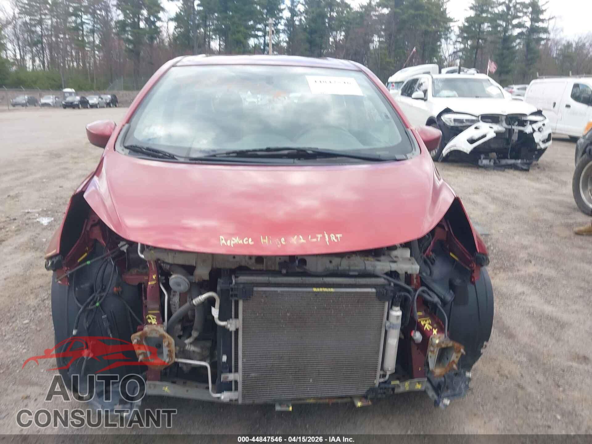 NISSAN VERSA NOTE 2017 - 3N1CE2CP2HL362206