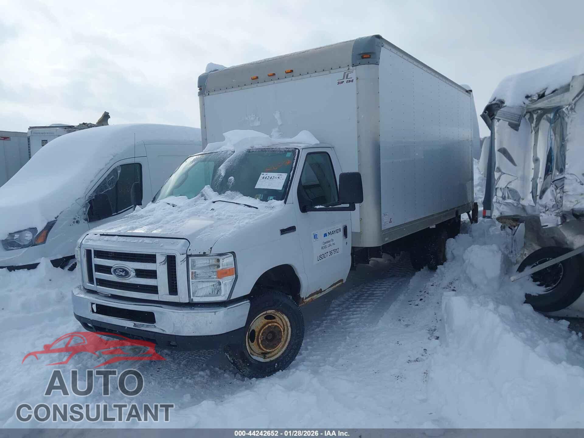 FORD E-450 CUTAWAY 2016 - 1FDXE4FS5GDC07711