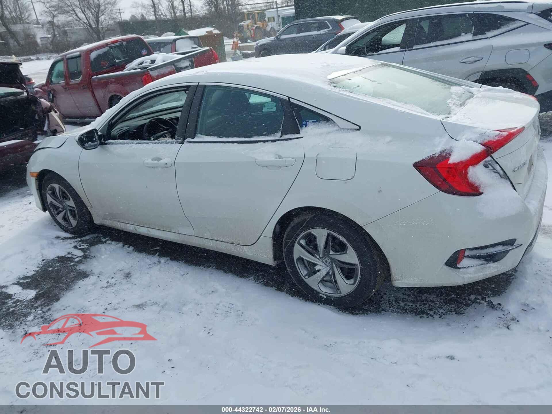 HONDA CIVIC 2019 - 2HGFC2F68KH582177