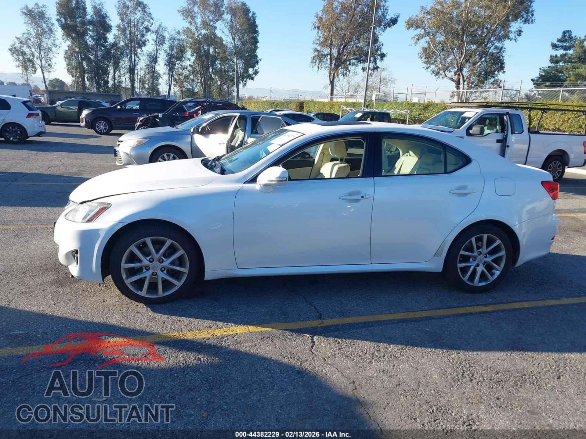 LEXUS IS 250 2011 - JTHBF5C27B5148796