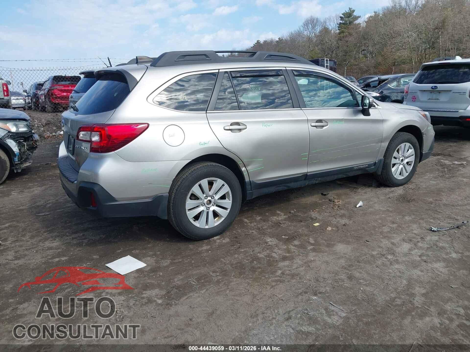 SUBARU OUTBACK 2019 - 4S4BSAFC1K3216348