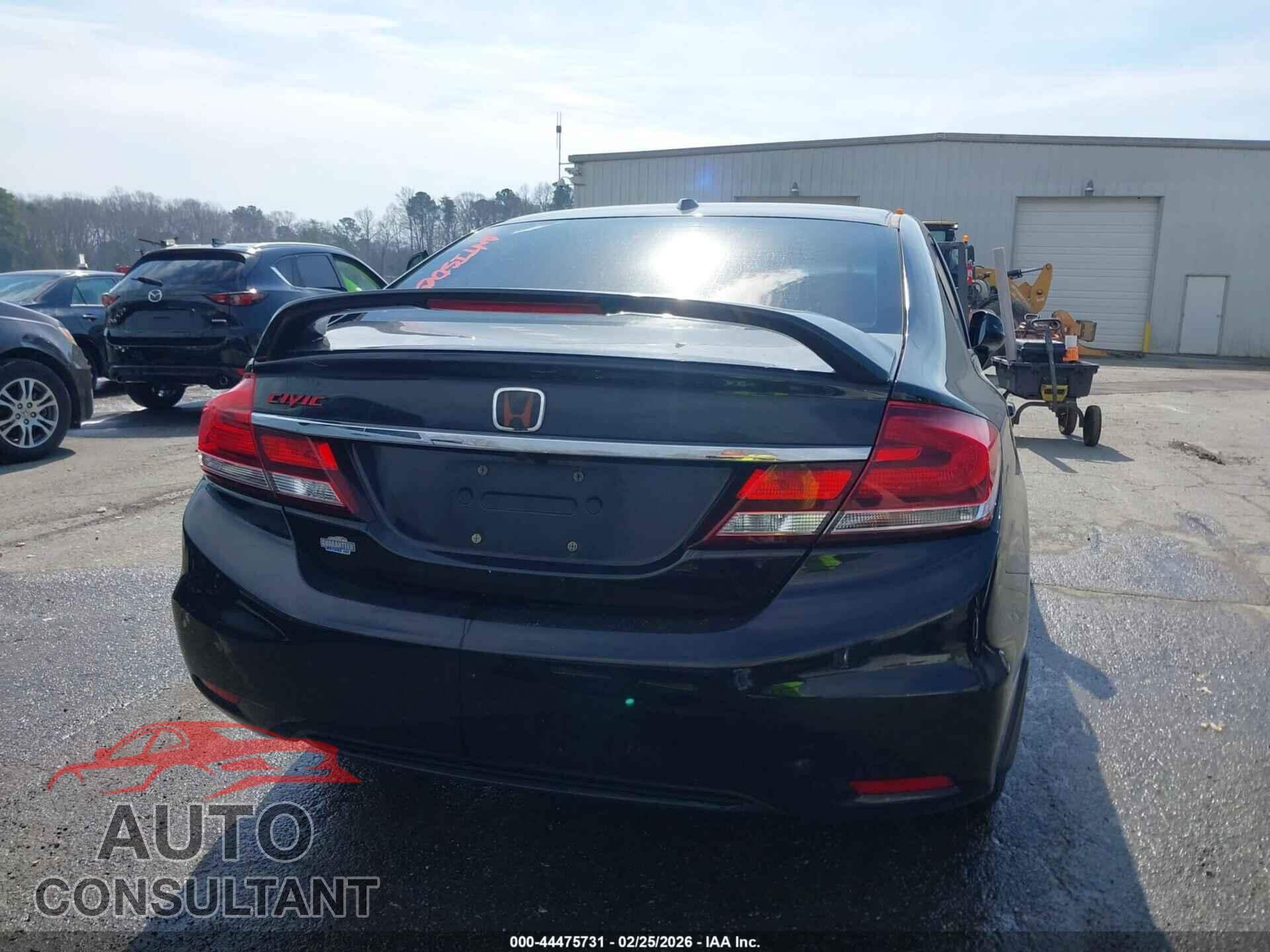 HONDA CIVIC 2013 - 19XFB2F90DE019912