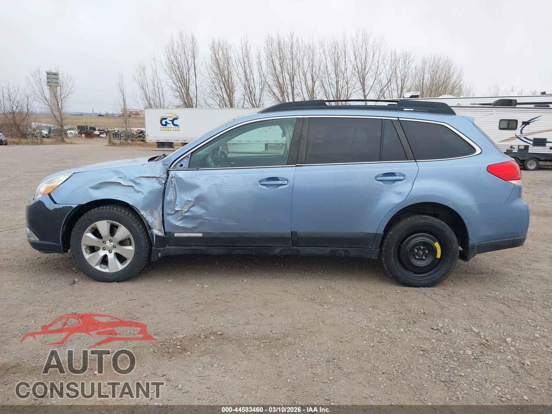 SUBARU OUTBACK 2011 - 4S4BRDKC5B2321192
