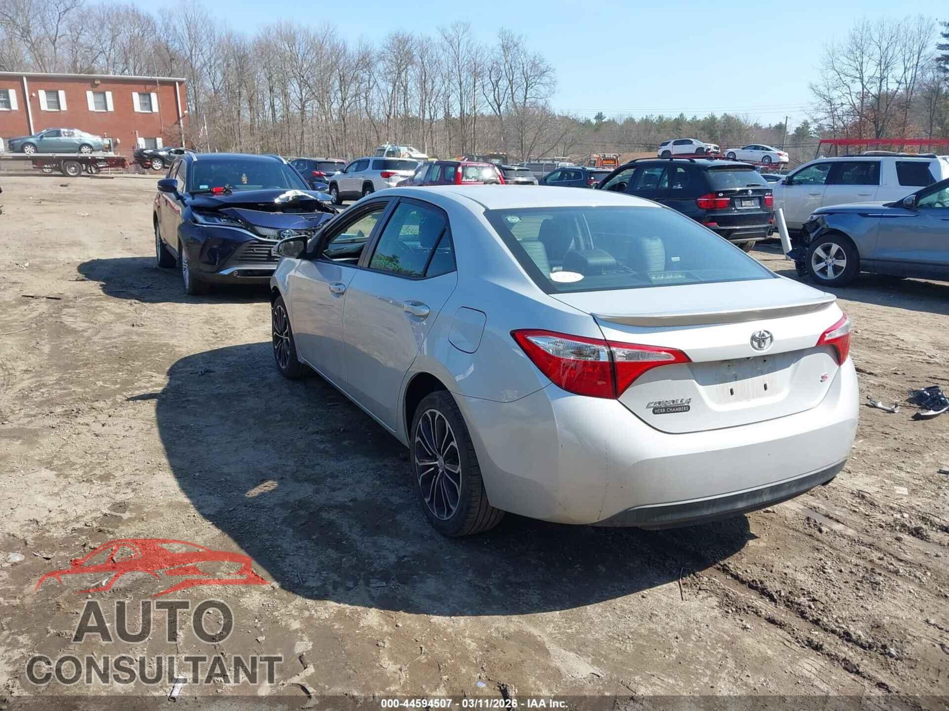 TOYOTA COROLLA 2015 - 2T1BURHEXFC237580
