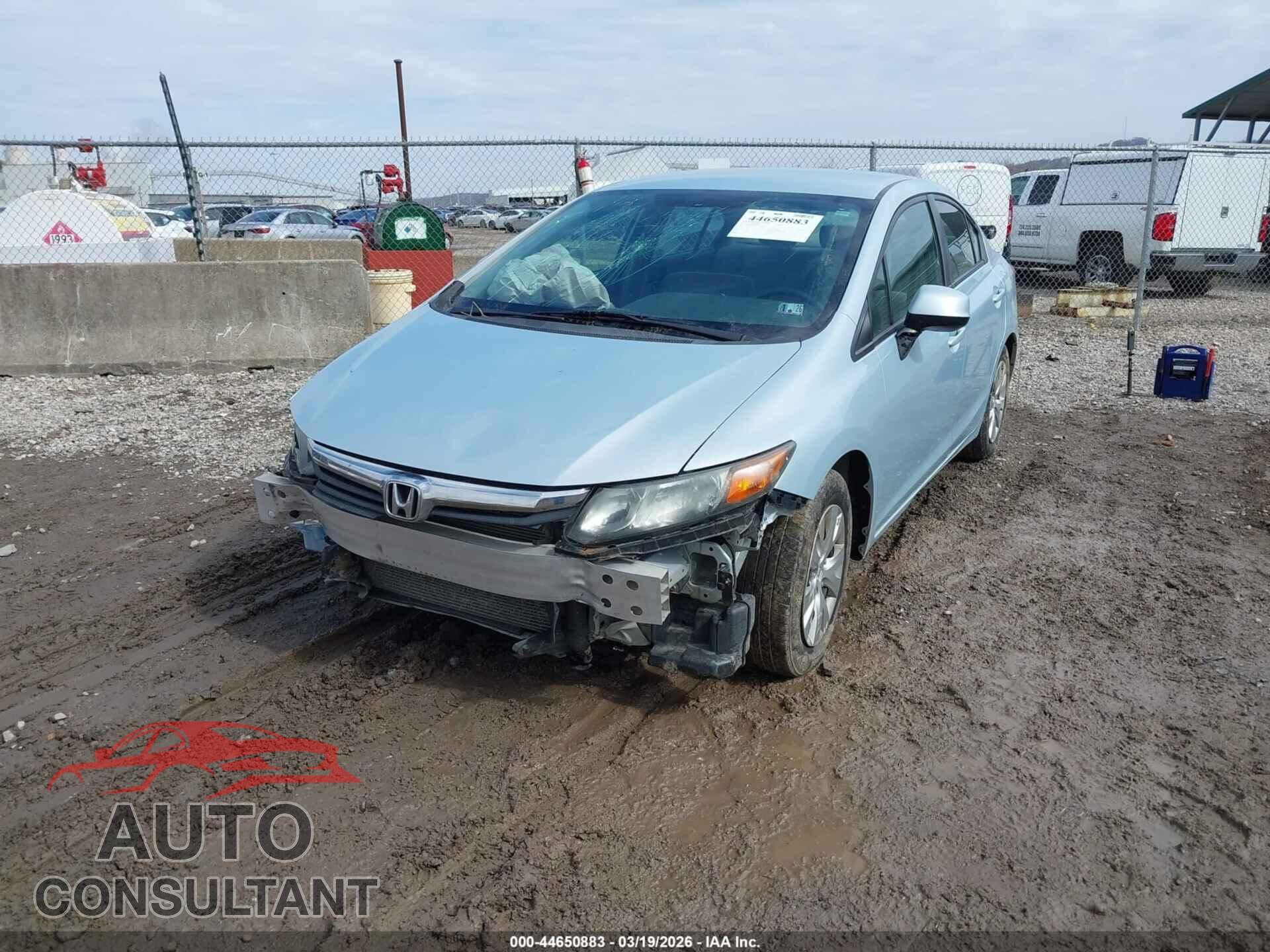 HONDA CIVIC 2012 - 19XFB2F53CE080084