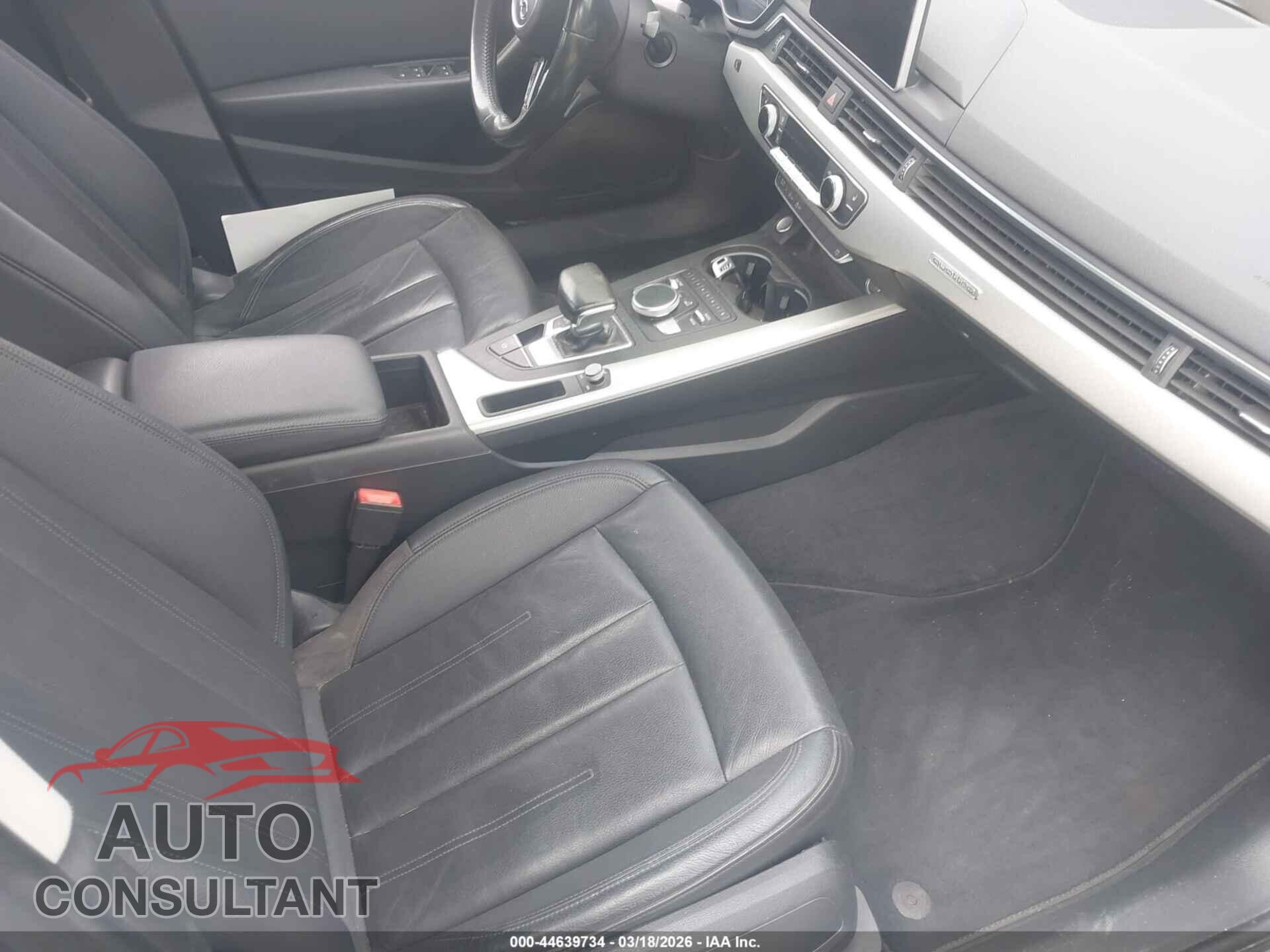 AUDI A4 2017 - WAUANAF42HN032420