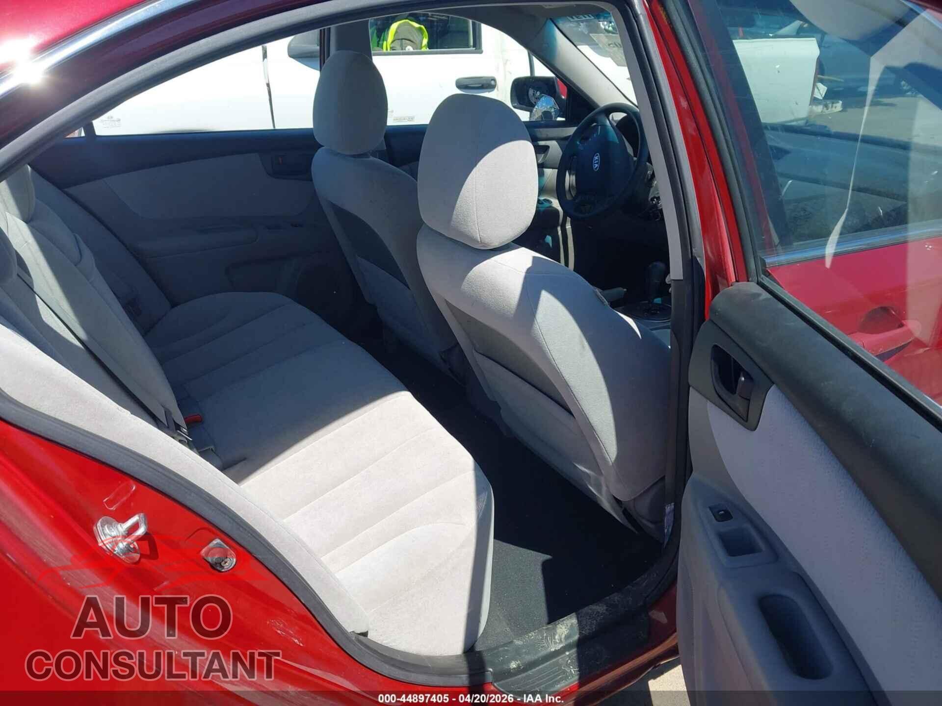 KIA OPTIMA 2009 - KNAGE228595360201