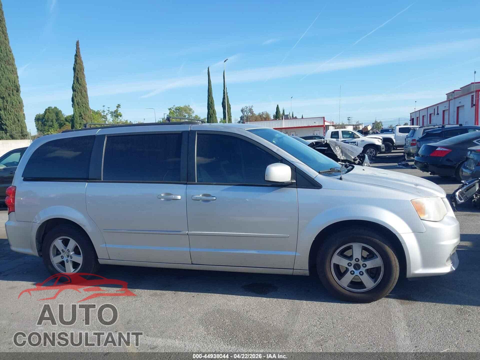DODGE GRAND CARAVAN 2012 - 2C4RDGCG3CR190836