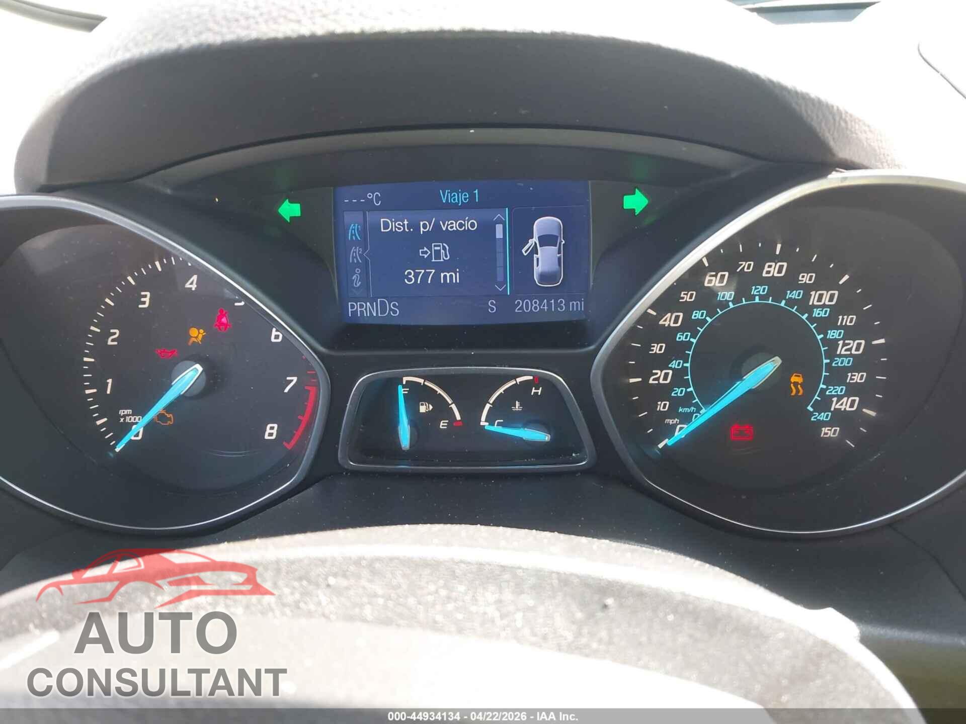 FORD ESCAPE 2013 - 1FMCU0F79DUB50866