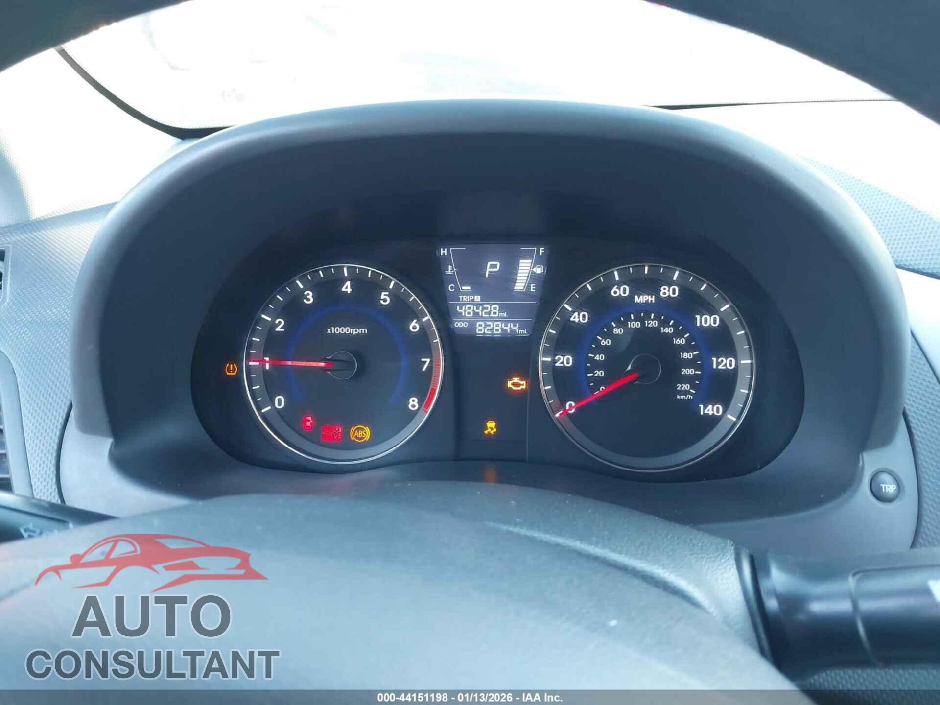 HYUNDAI ACCENT 2013 - KMHCT4AE9DU318327