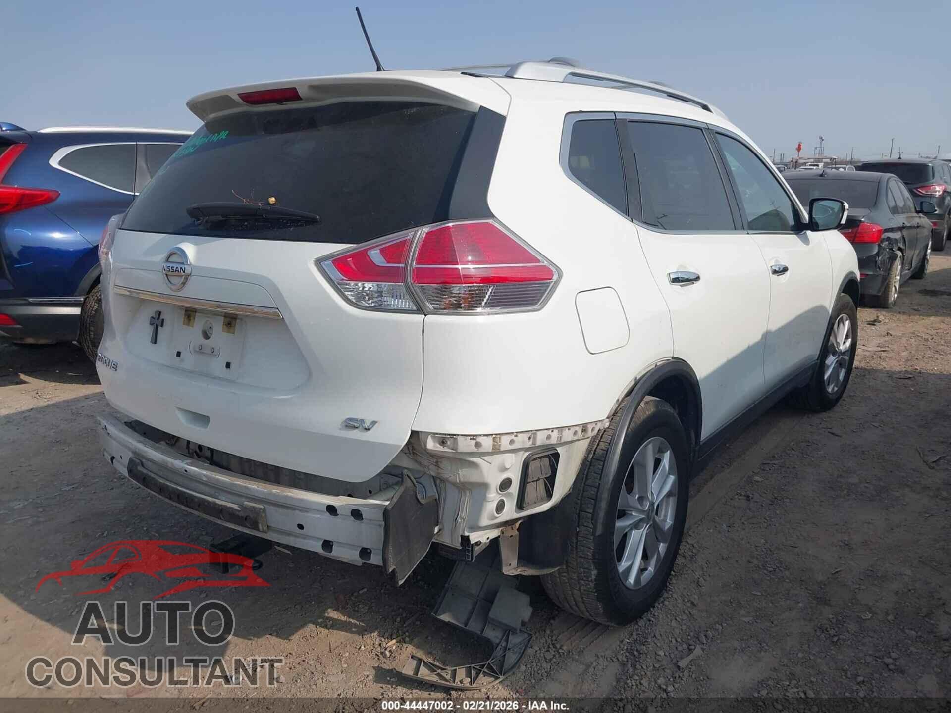 NISSAN ROGUE 2016 - KNMAT2MT0GP728513